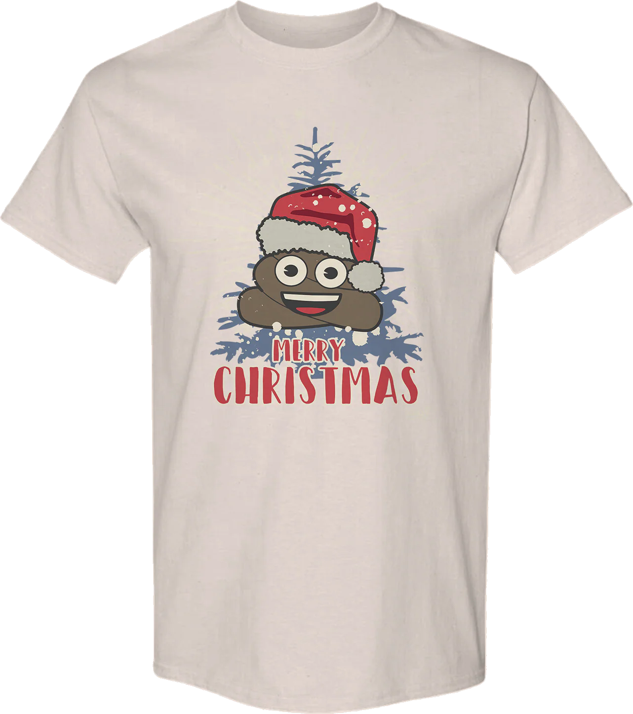 Merry Christmas Poo Emoji T-Shirt