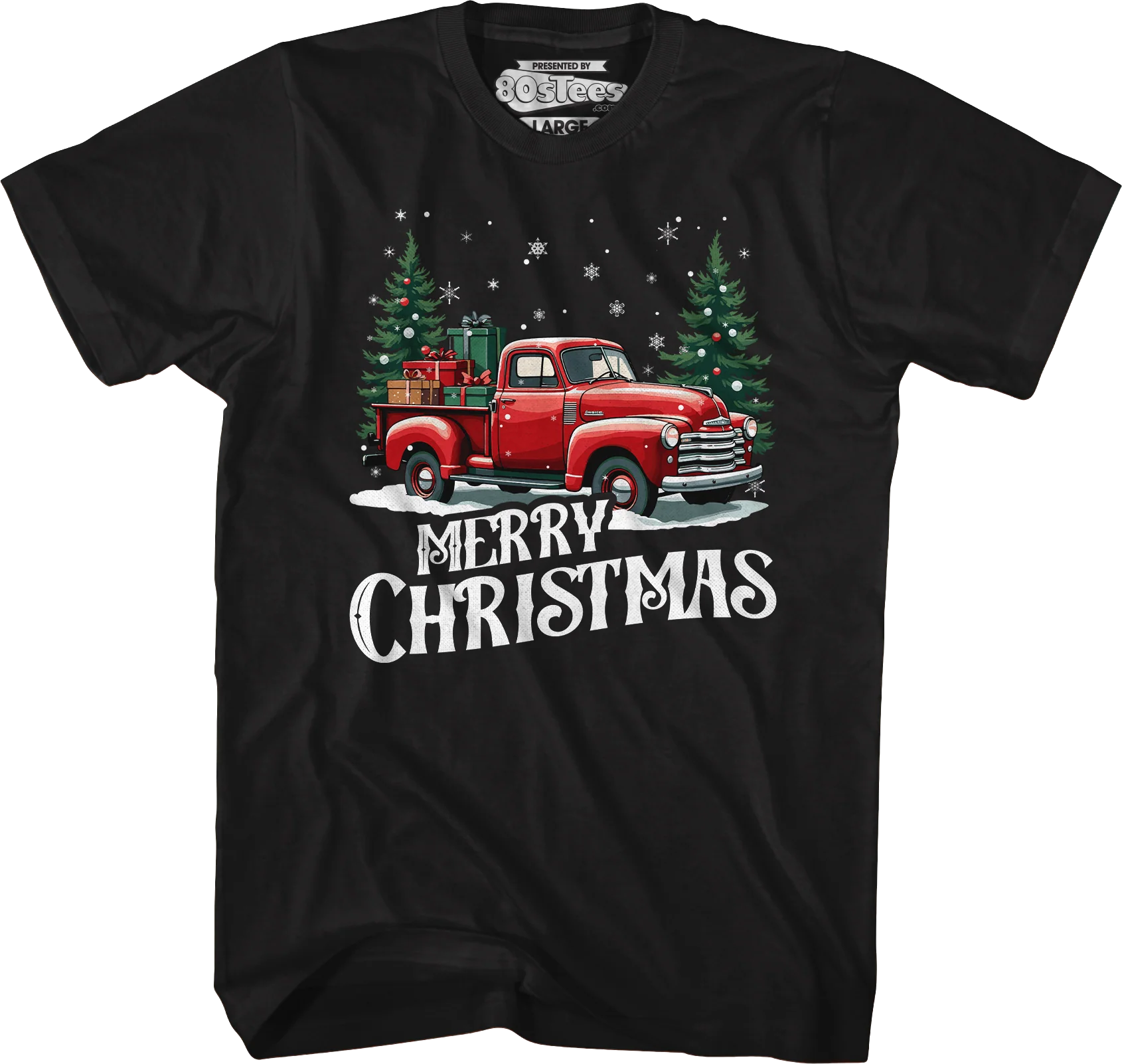 Merry Christmas Truck T-Shirt
