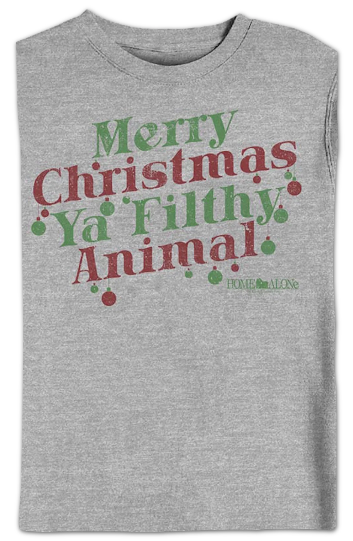 Merry Christmas Ya Filthy Animal Ornaments Home Alone Sweatshirt - Image 2