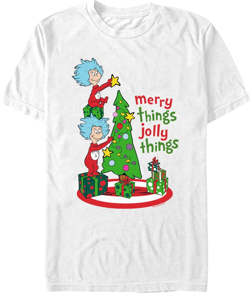 Merry Things Jolly Things Dr. Seuss T-Shirt