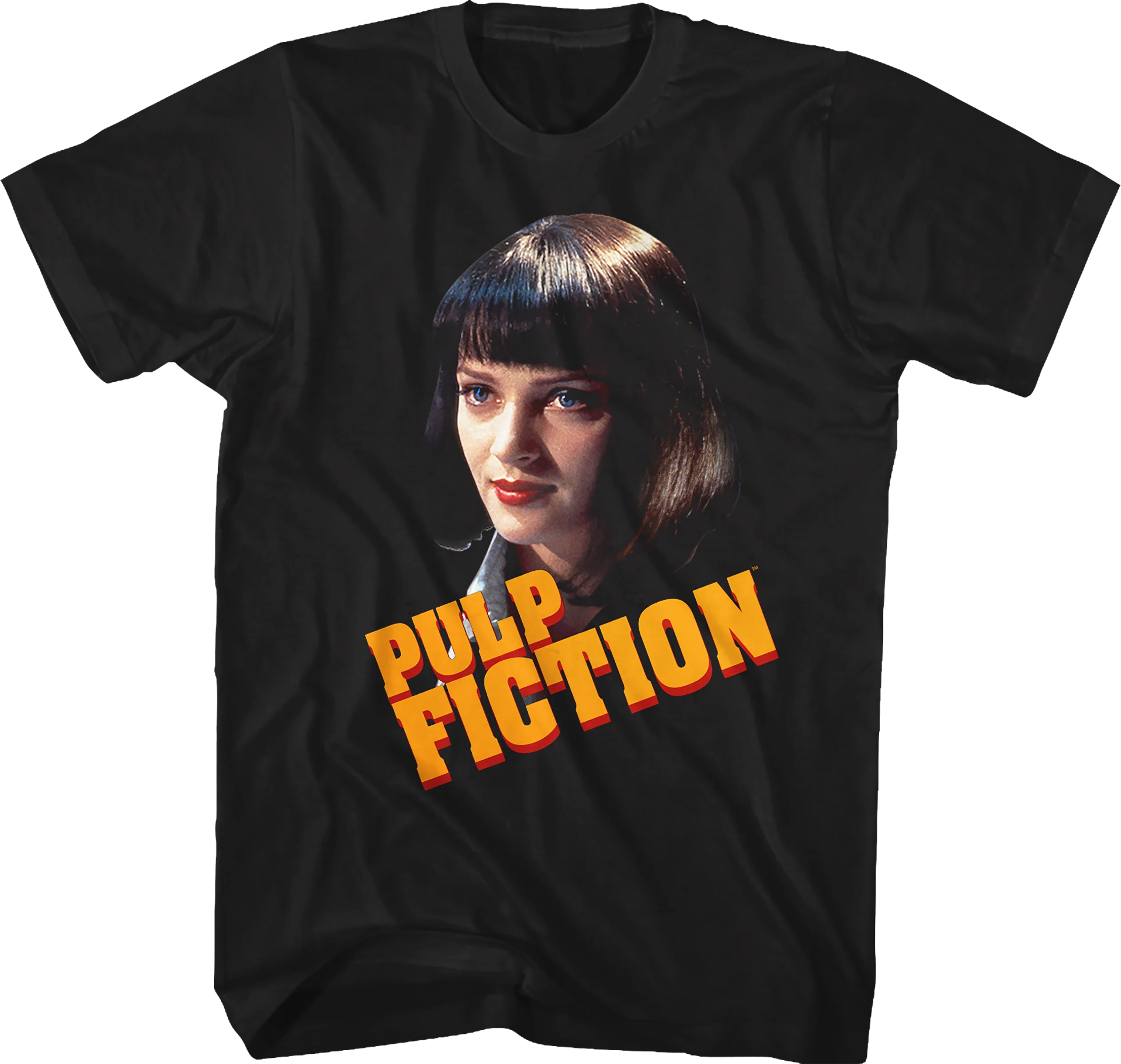 Mia Wallace Portrait Pulp Fiction T-Shirt