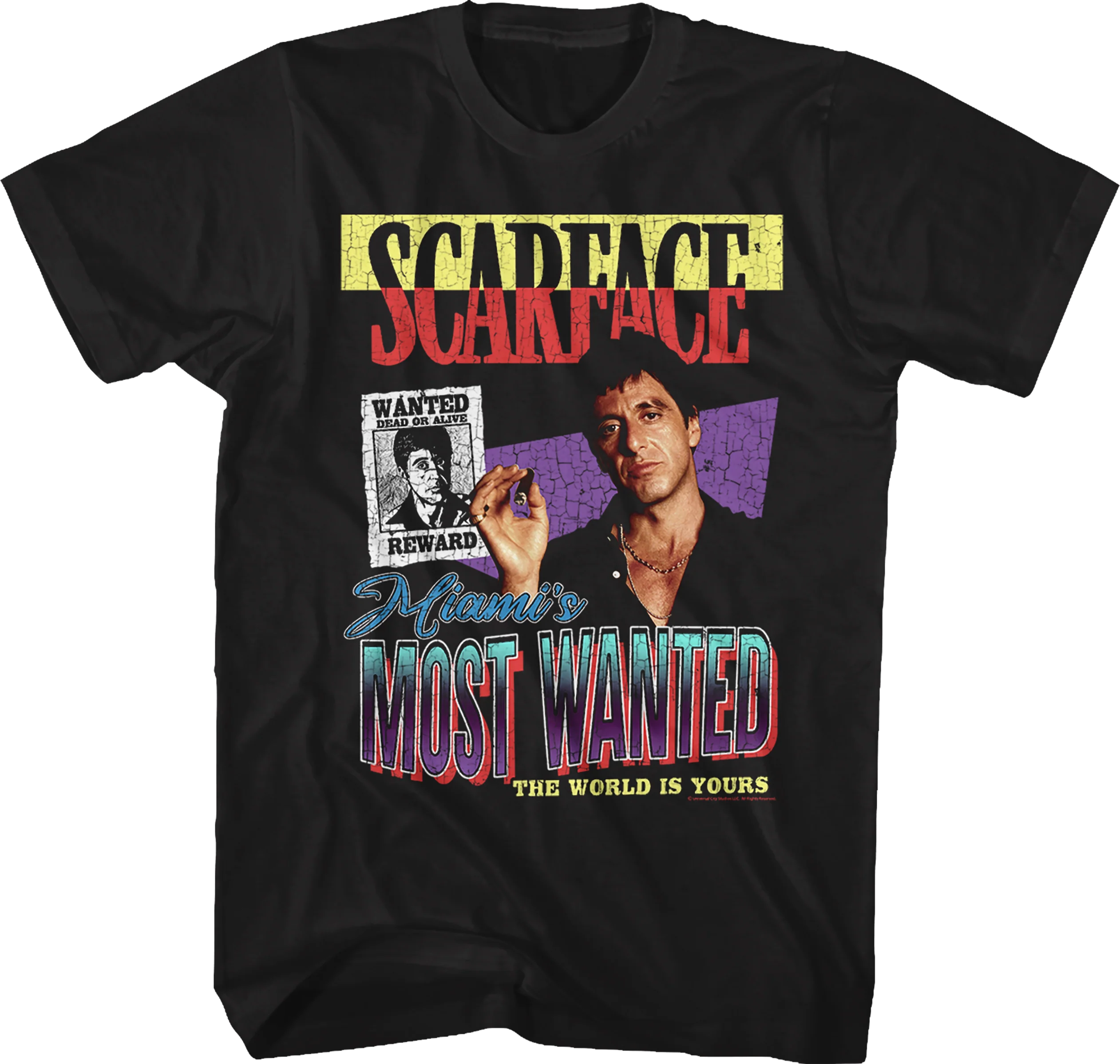 Miami's Most Wanted Scarface T-Shirt