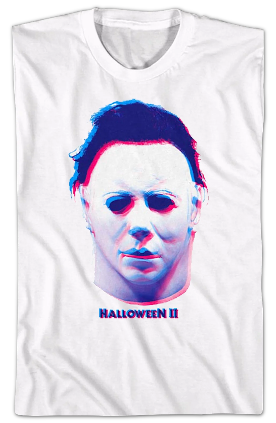 Michael Myers 3-D Mask Halloween II T-Shirt - Image 2