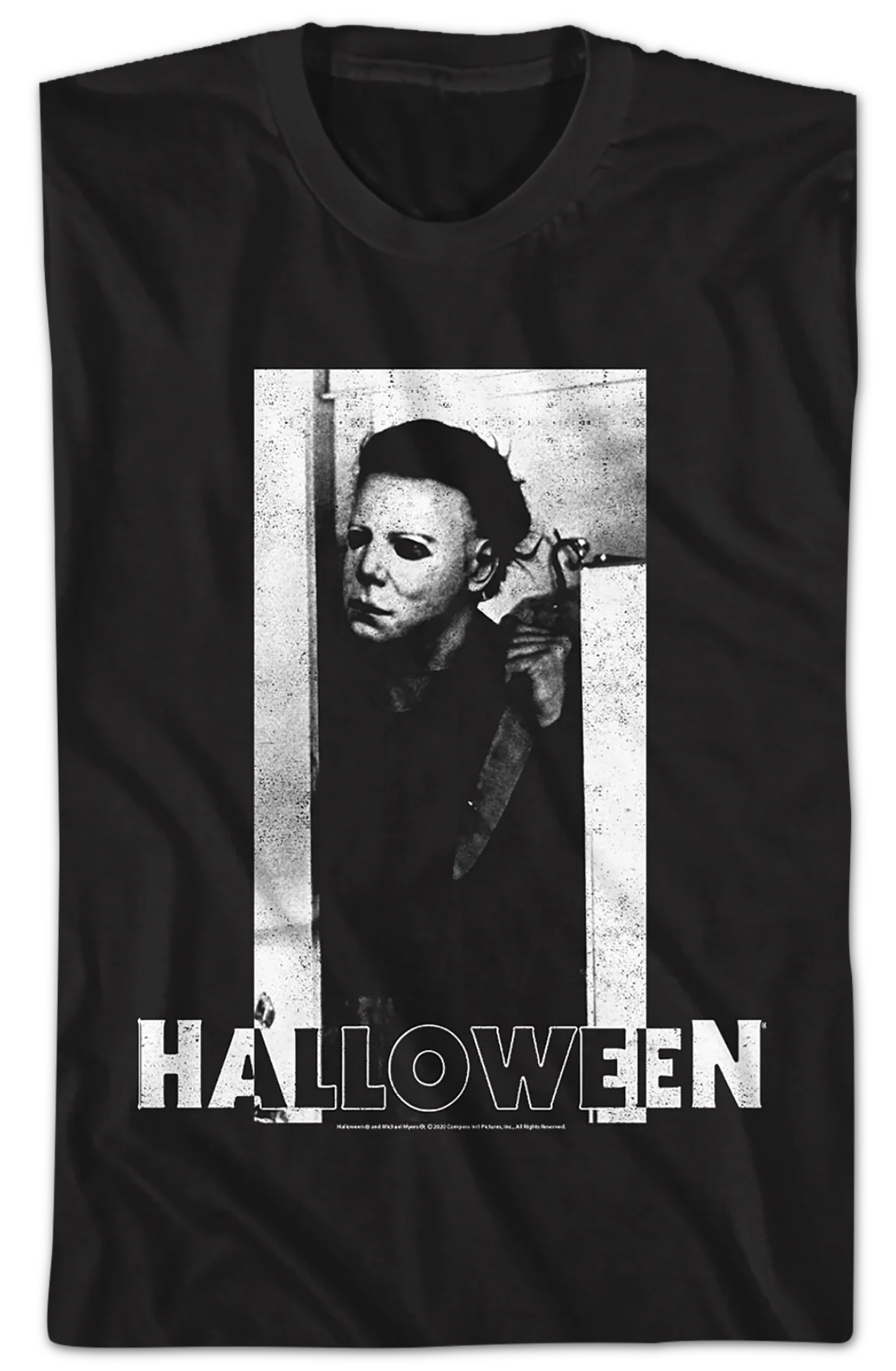 Michael Myers Attack Pose Halloween T-Shirt - Image 2