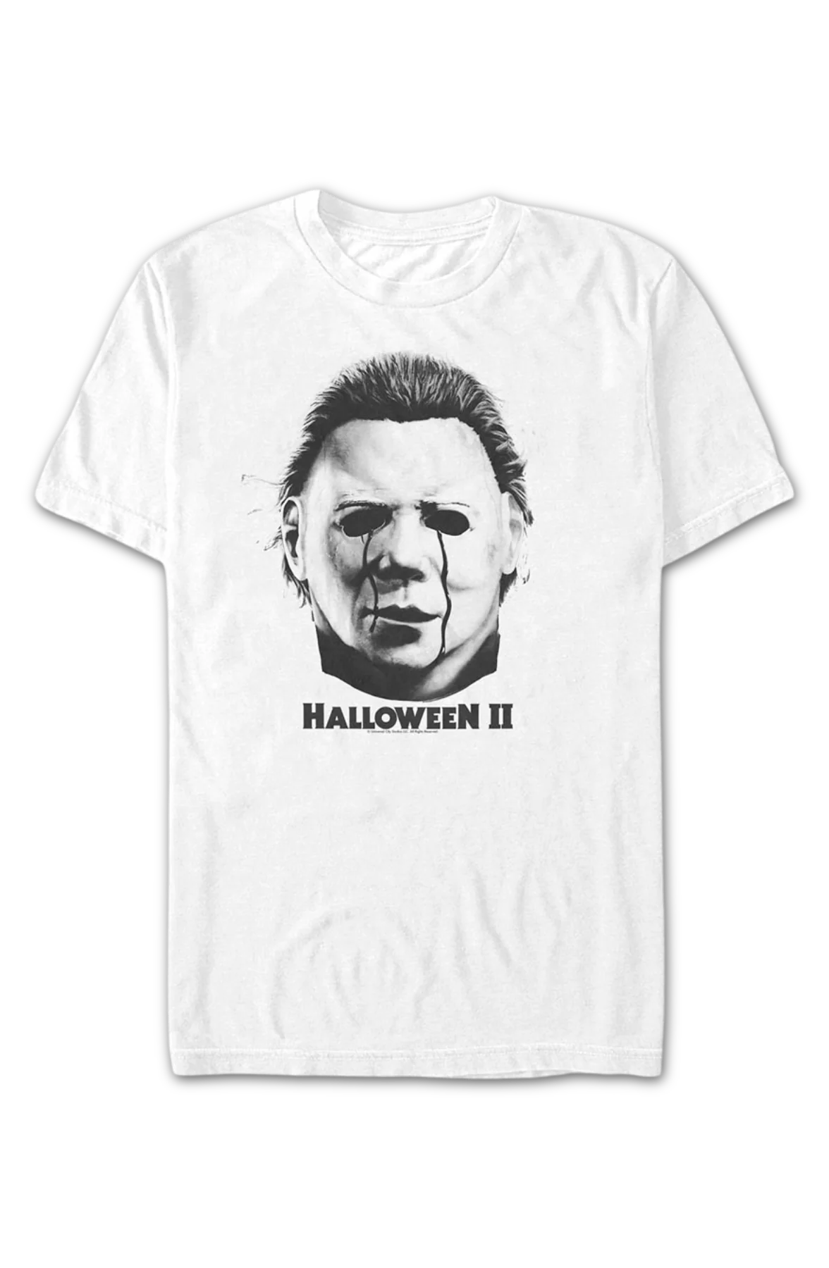 Michael Myers Bleeding Eyes Halloween II T-Shirt - Image 2