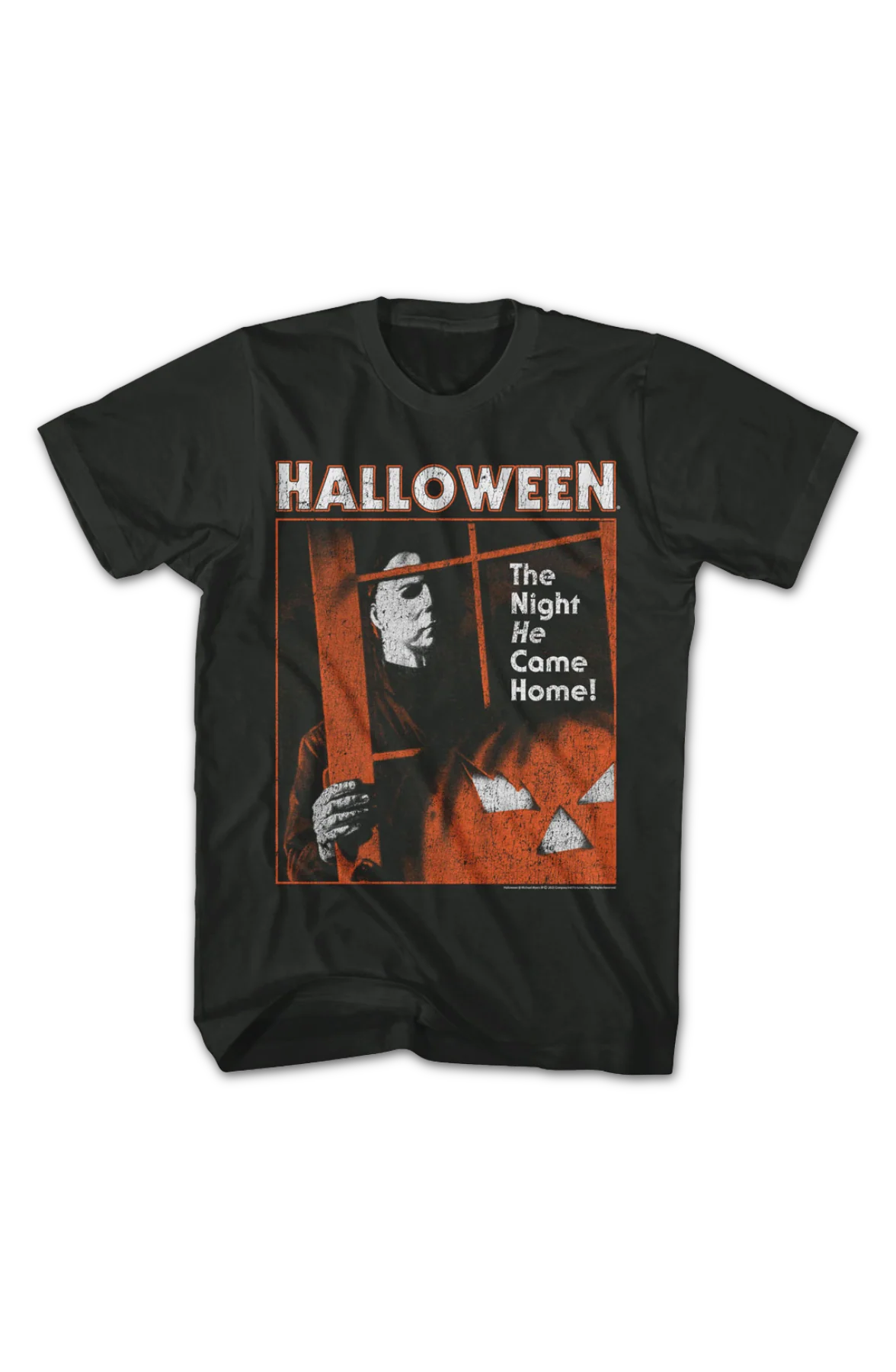 Michael Myers Coming Home Halloween T-Shirt - Image 2