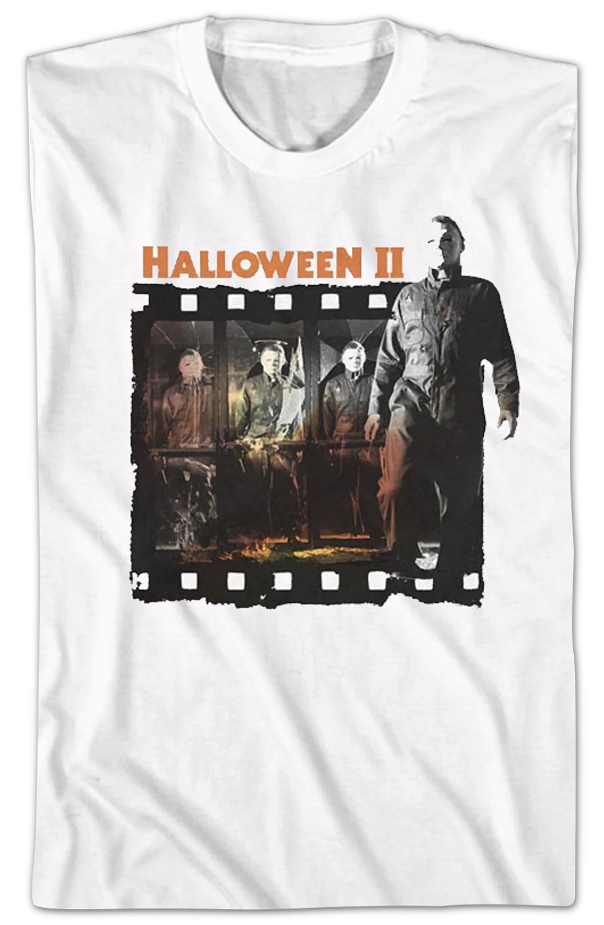 Michael Myers Film Strip Halloween II Shirt - Image 2