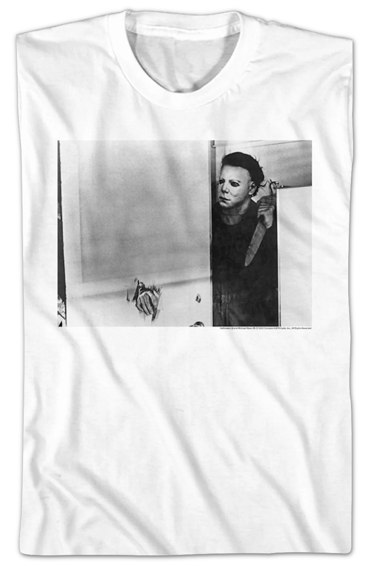 Michael Myers Locksmith Halloween T-Shirt - Image 2