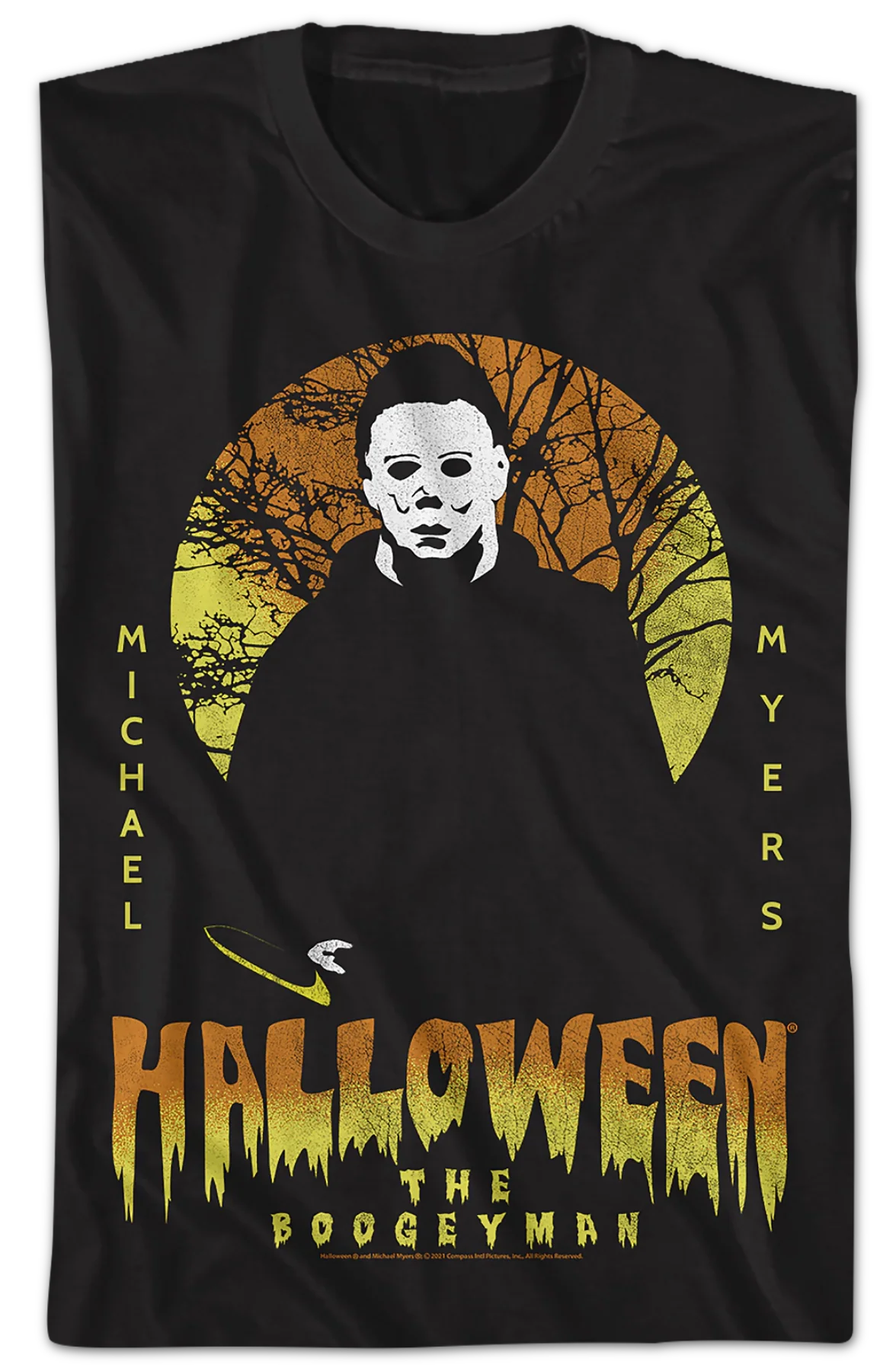 Michael Myers The Boogeyman Halloween T-Shirt - Image 2