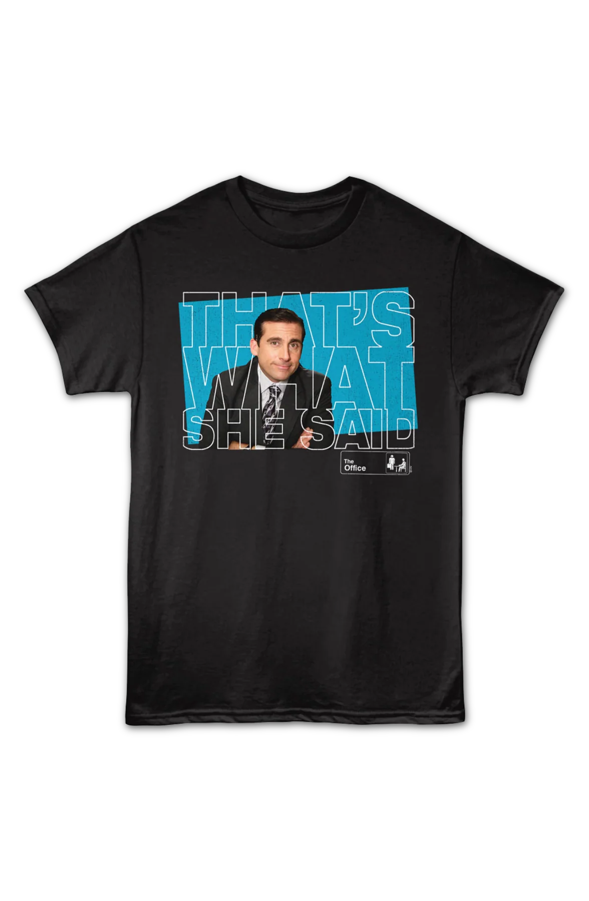 Michael Scott That's What She Said Block Letters The Office T-Shirt - Image 2