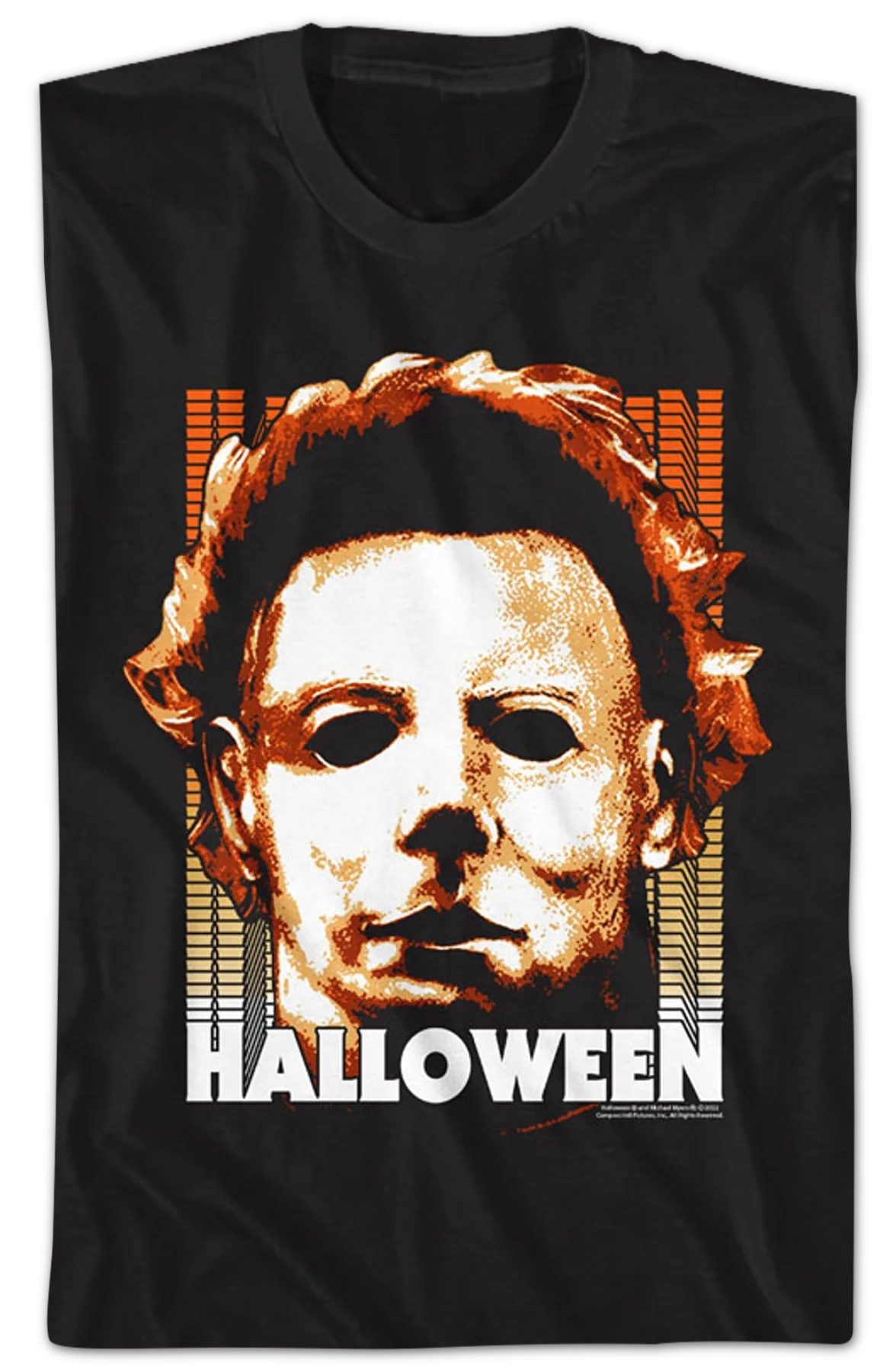Michael's Mask Halloween T-Shirt - Image 2