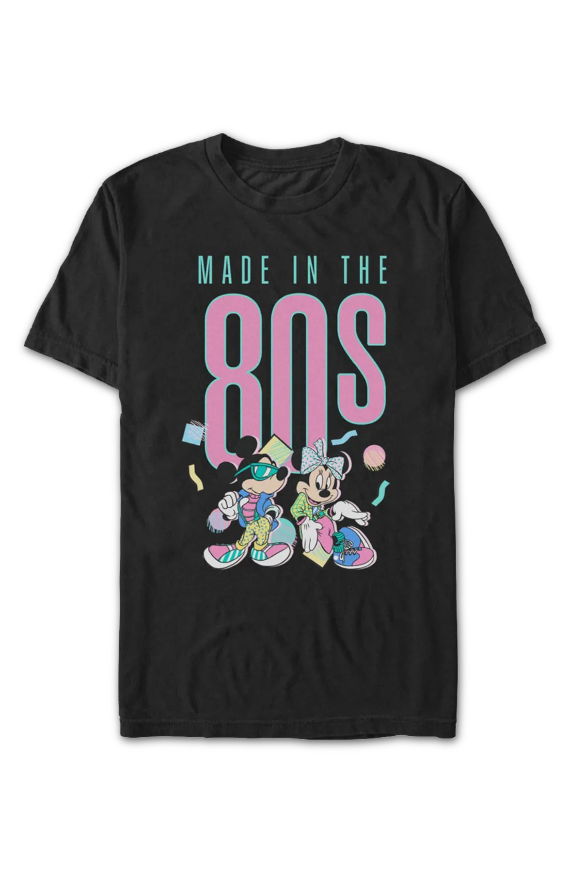 Mickey & Minnie Made In The 80s Disney T-Shirt - Image 2