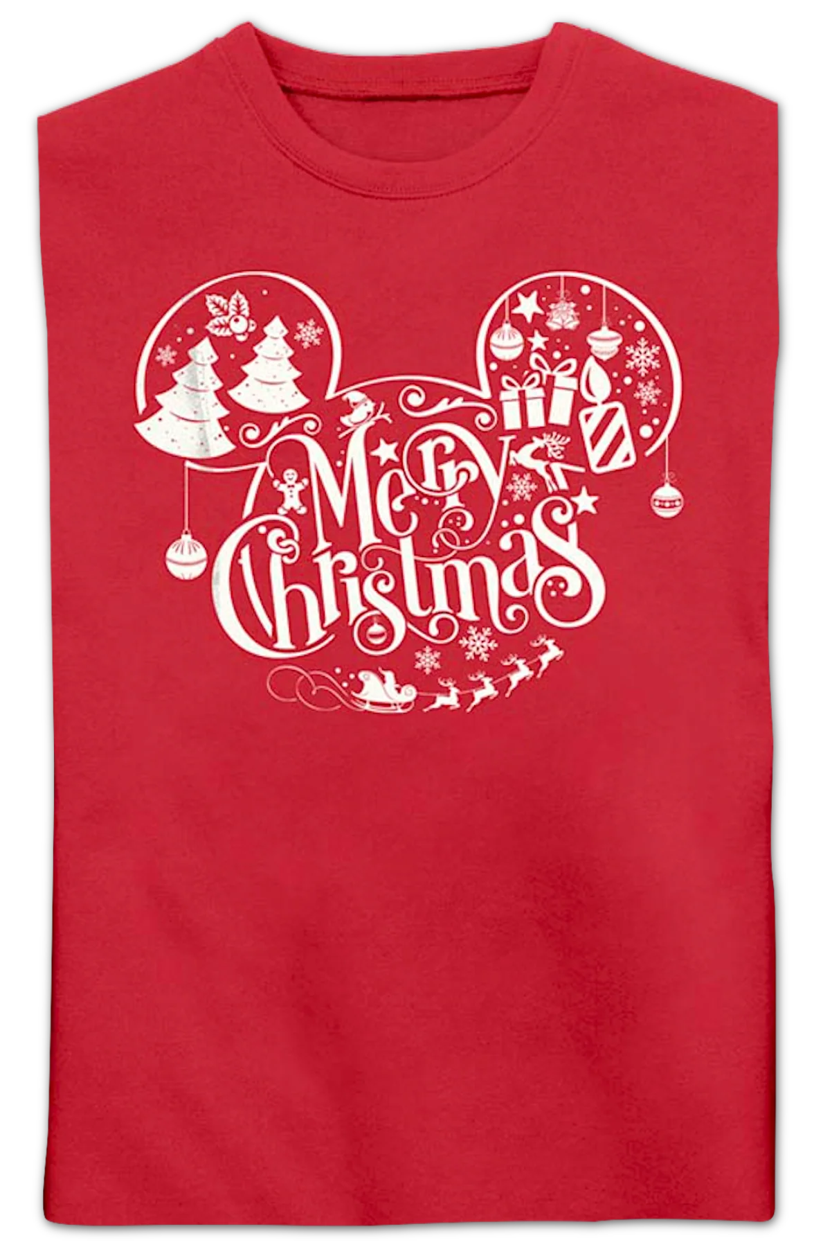 Mickey Mouse Merry Christmas Disney Sweatshirt - Image 2