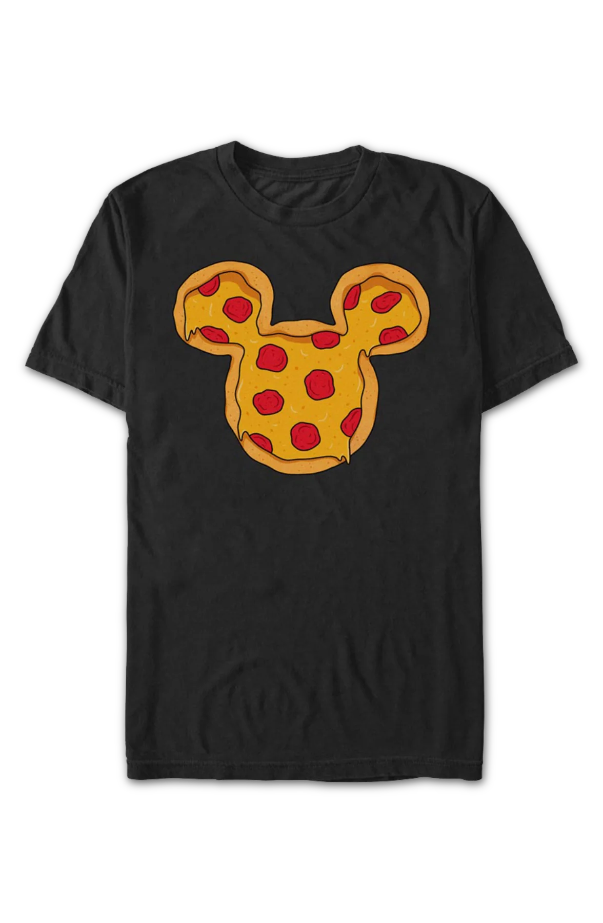 Mickey Mouse Pizza Logo Disney T-Shirt - Image 2