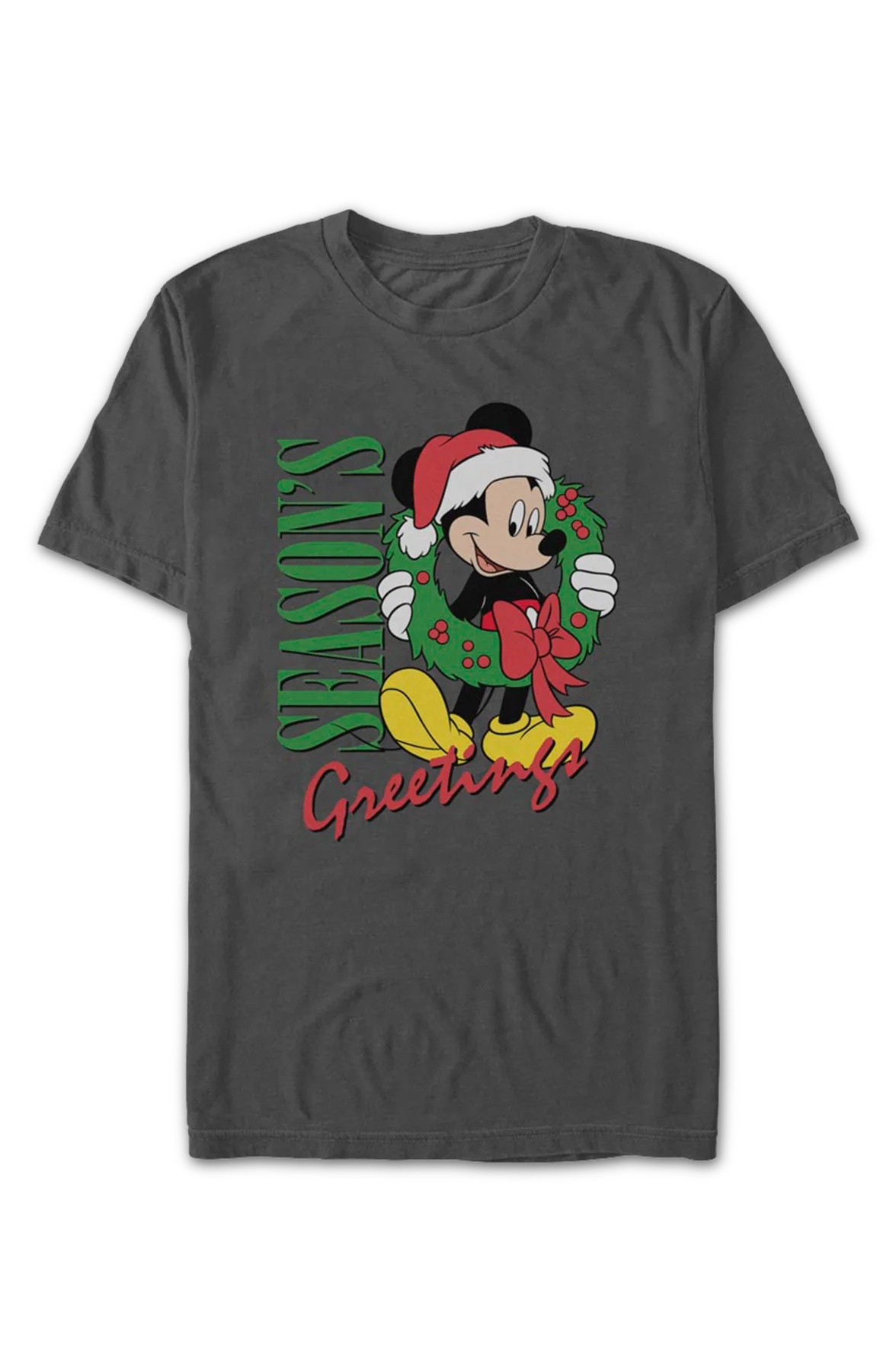 Mickey Mouse Season's Greetings Disney T-Shirt - Image 2