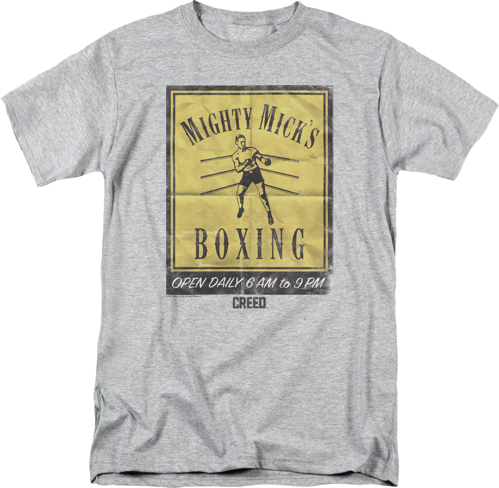 Mighty Mick's Boxing Creed T-Shirt