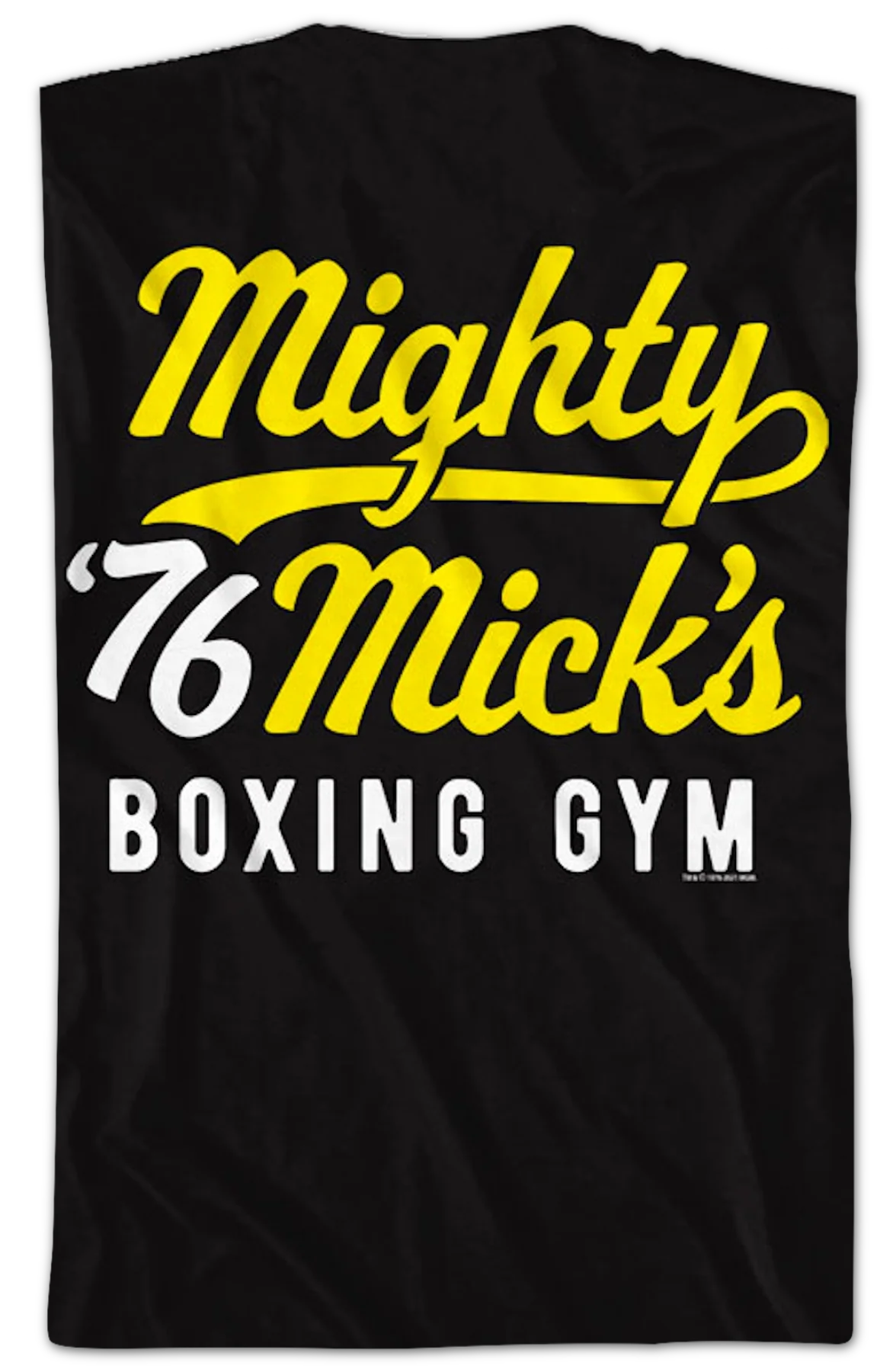 Mighty Mick's Boxing Gym Front & Back Rocky T-Shirt - Image 2