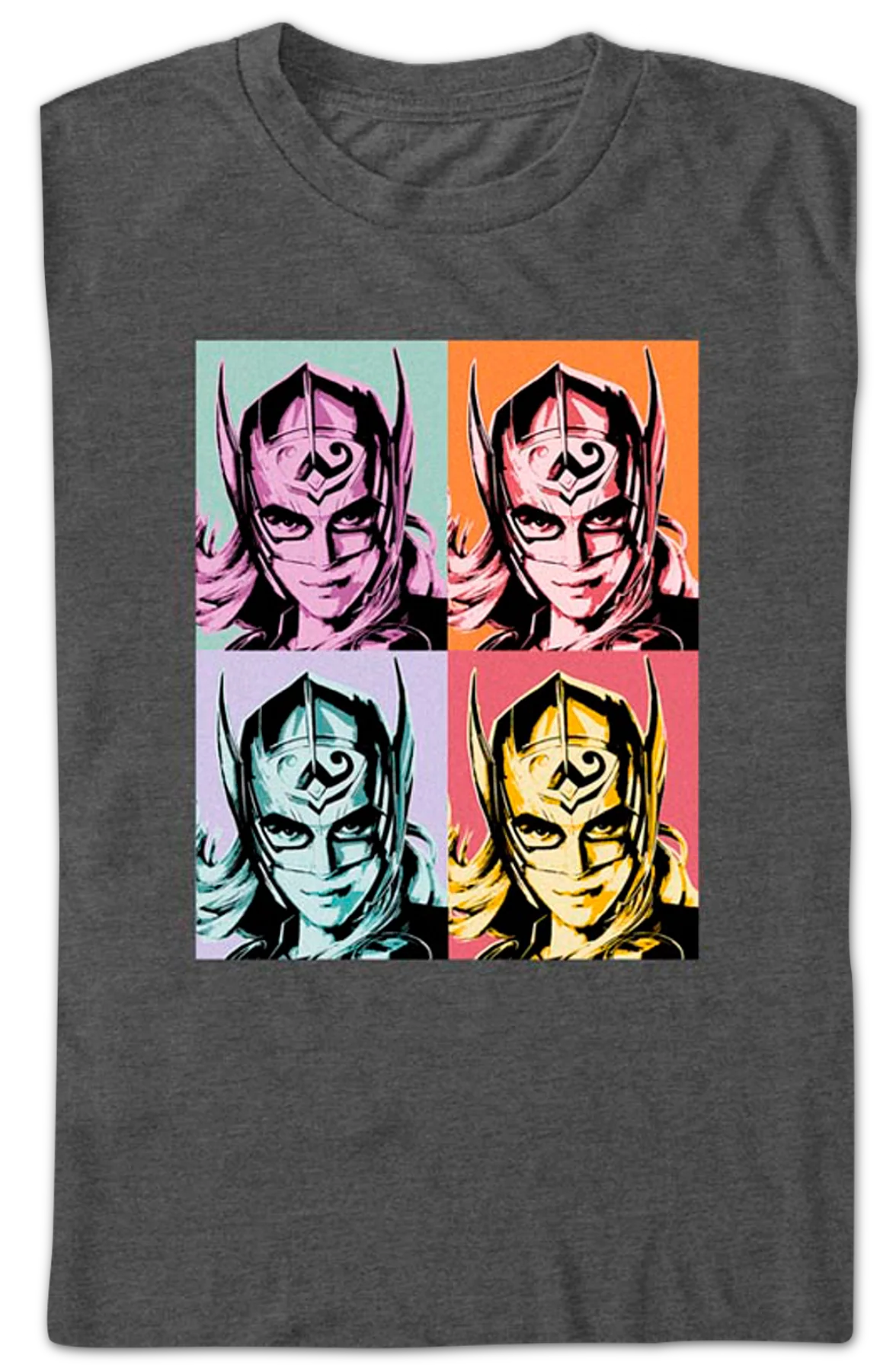 Mighty Thor Pop Art Thor Love And Thunder Marvel Comics T-Shirt - Image 2