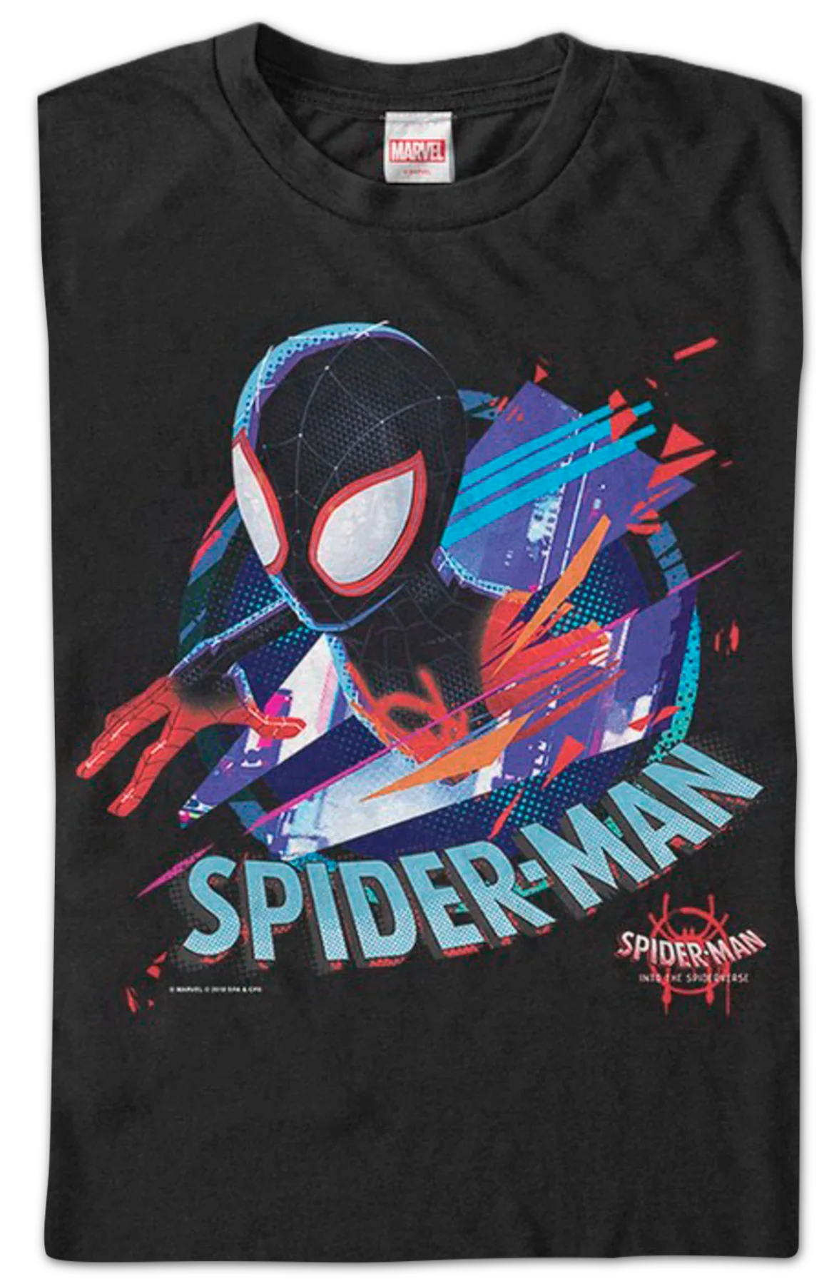 Miles Morales Spider-Man Into The Spider-Verse T-Shirt - Image 2