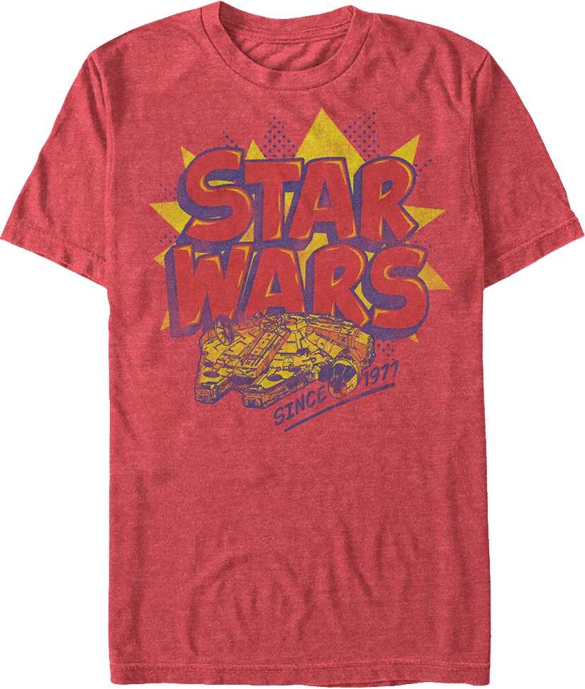 Millennium Falcon Since 1977 Star Wars T-Shirt