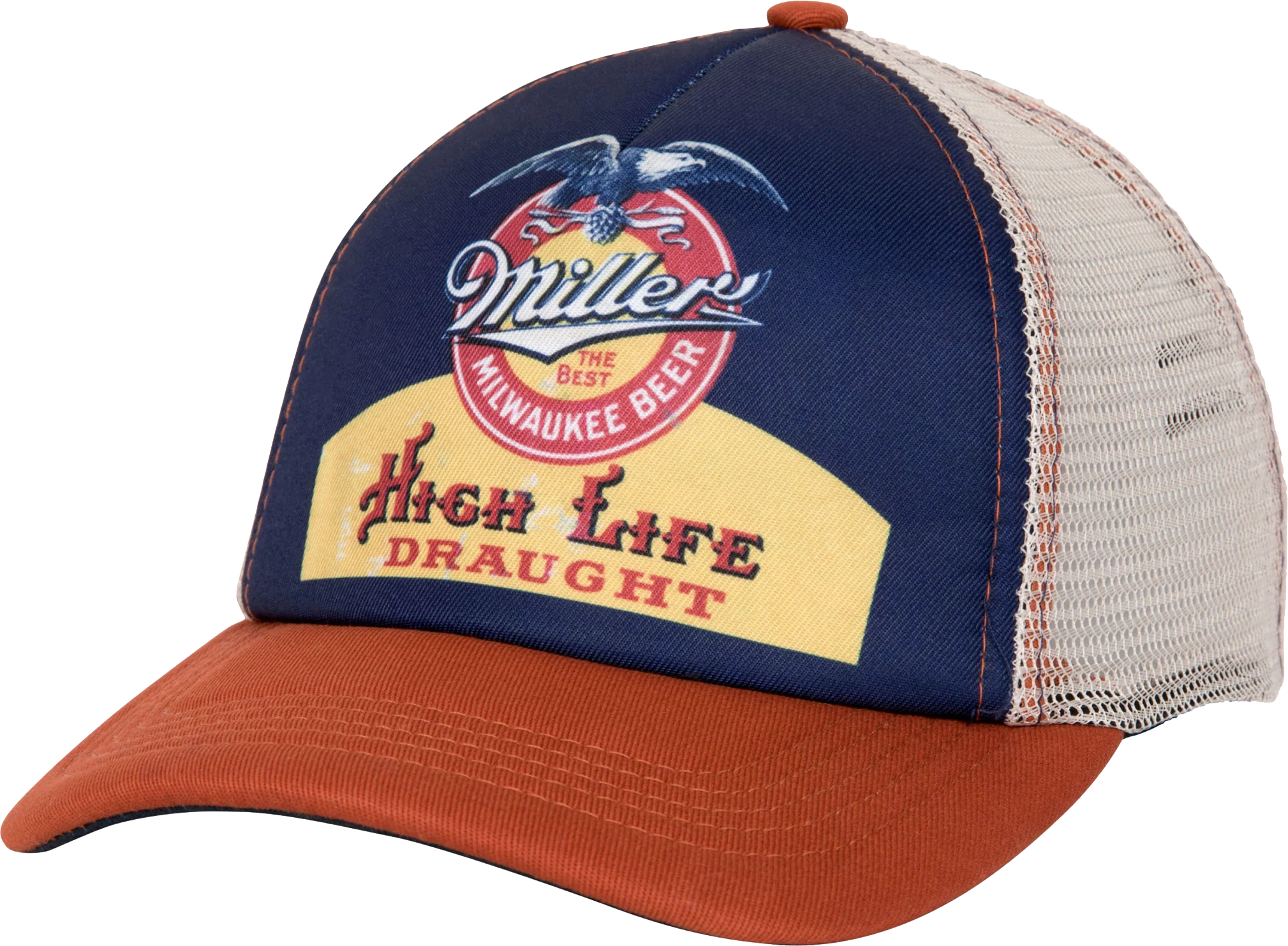 Miller High Life Mesh Snapback Hat