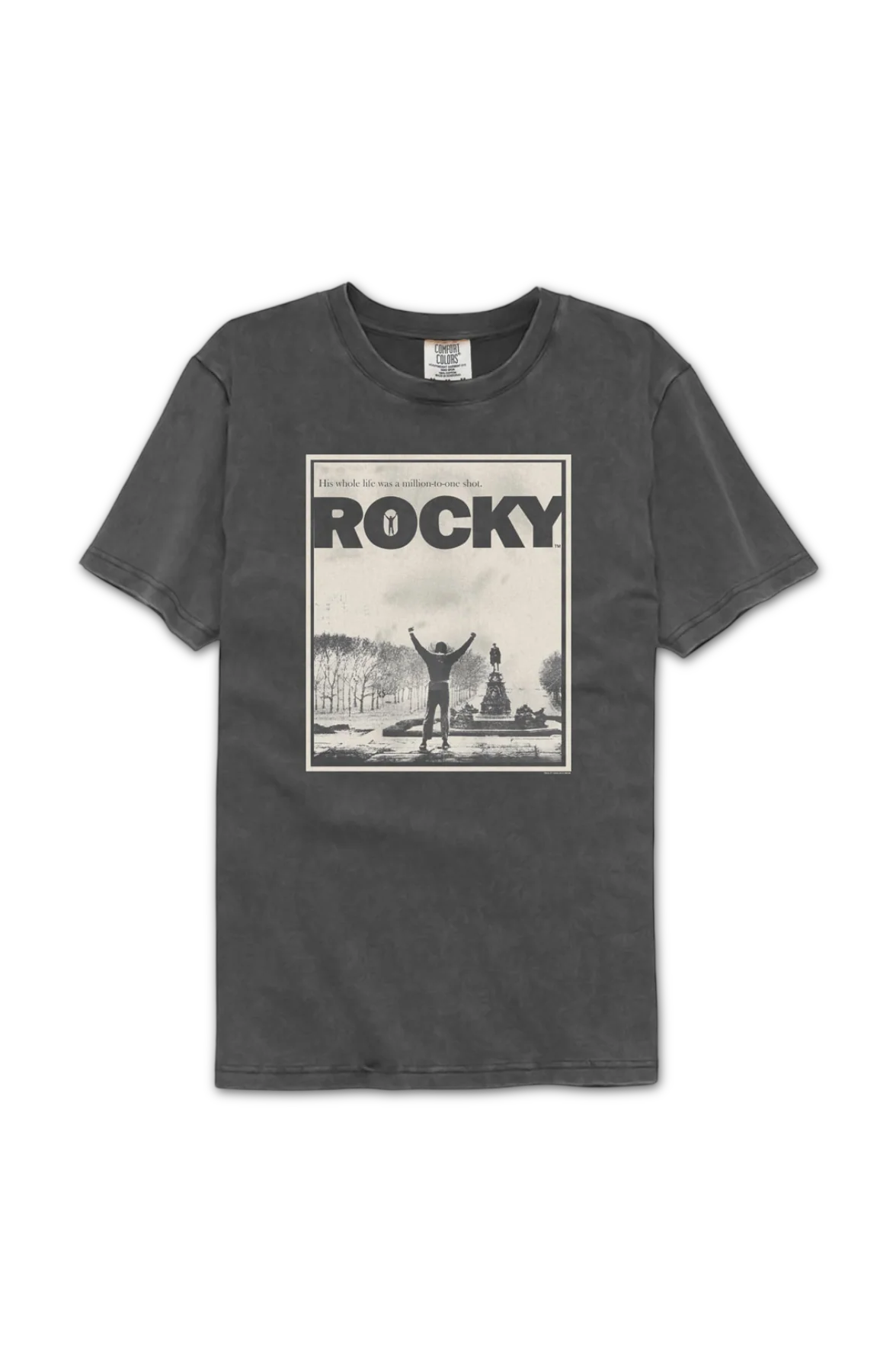 Million To One Shot Rocky Comfort Colors Brand T-Shirt - Image 2