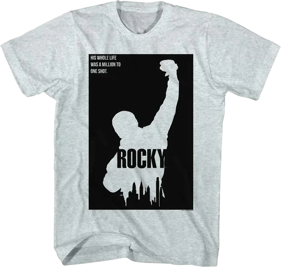 Million To One Shot Silhouette Rocky T-Shirt