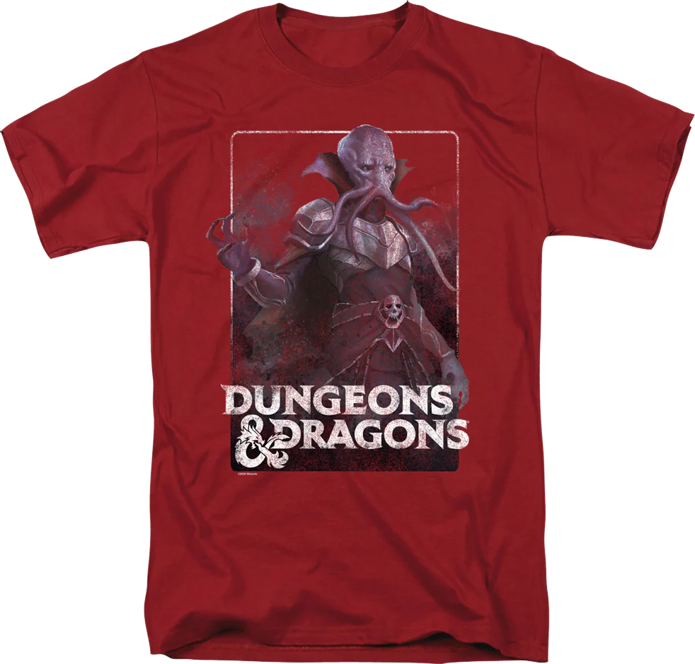 Mind Flayer Dungeons & Dragons T-Shirt
