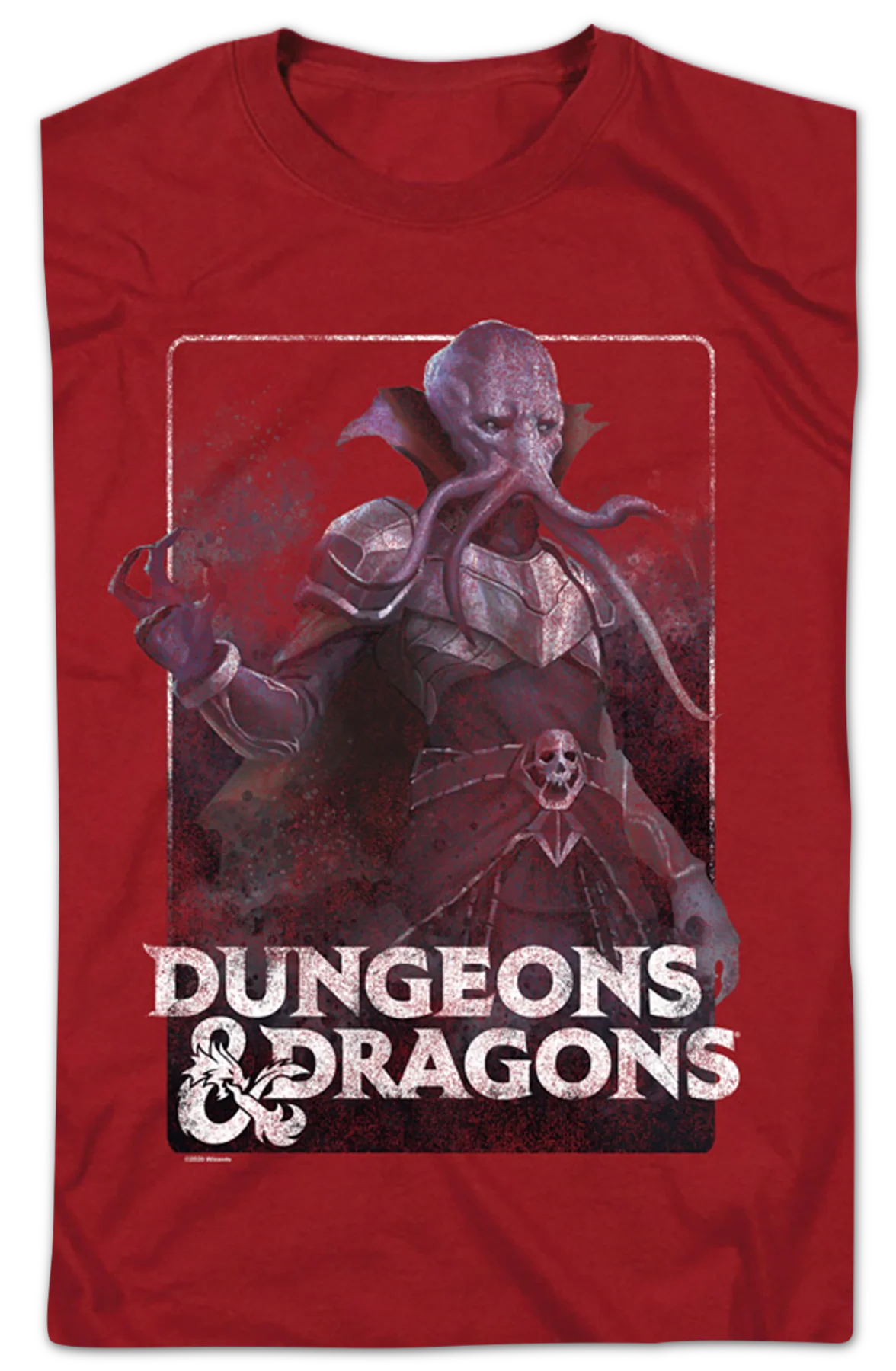 Mind Flayer Dungeons & Dragons T-Shirt - Image 2