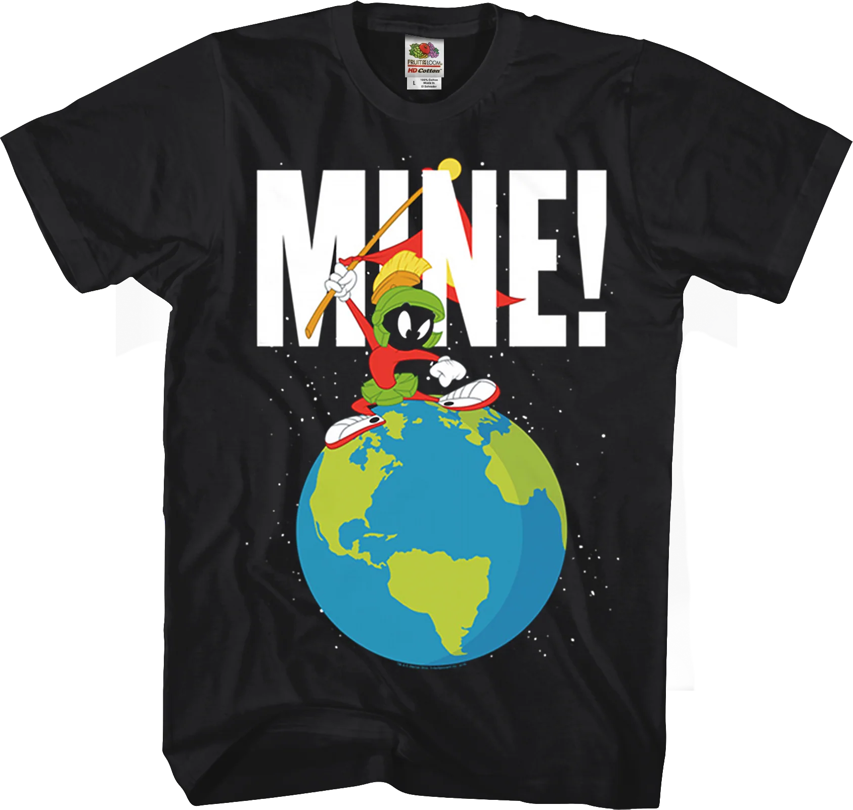 Mine Marvin The Martian Looney Tunes T-Shirt
