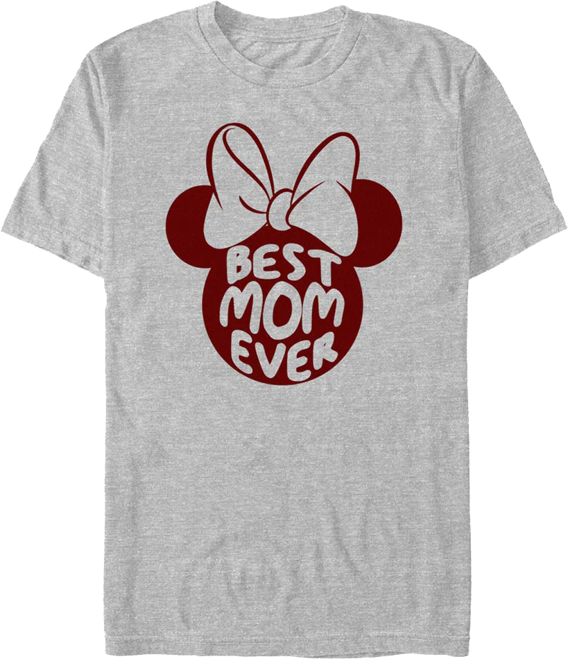 Minnie Mouse Best Mom Ever Disney T-Shirt