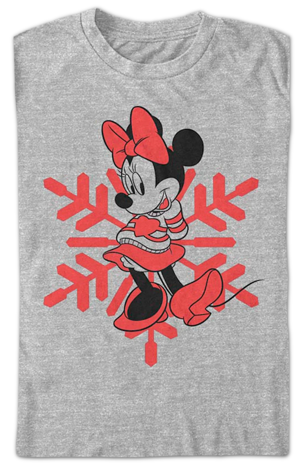 Minnie Mouse Snowflake Disney T-Shirt - Image 2