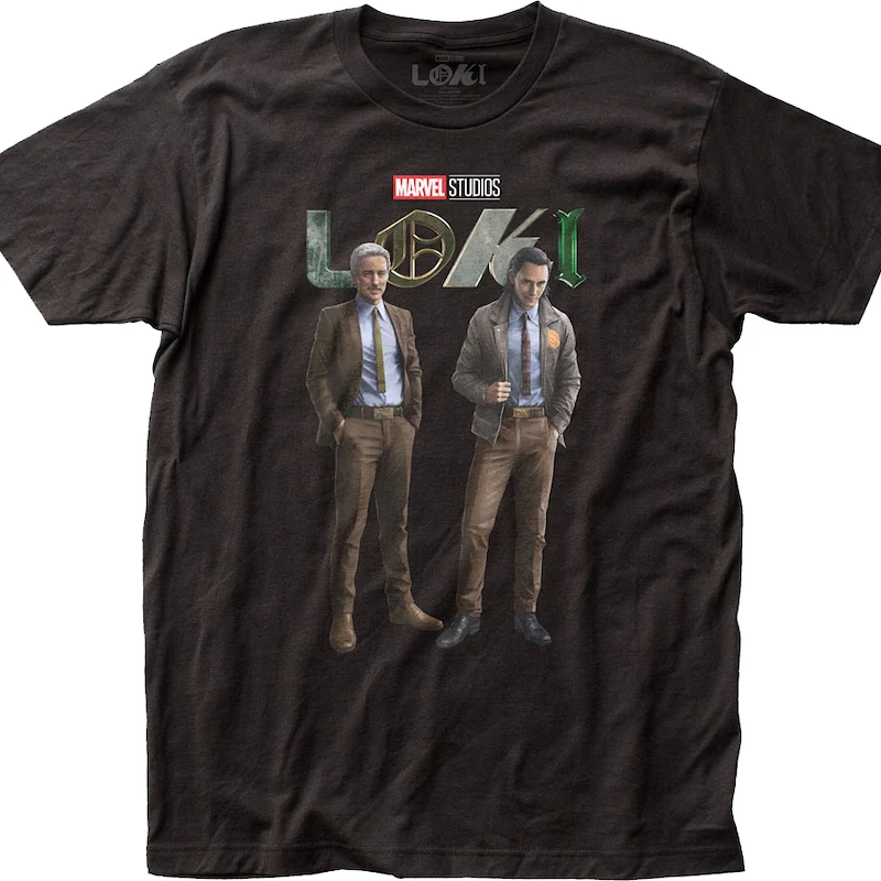Mobius M. Mobius and Loki Marvel Comics T-Shirt