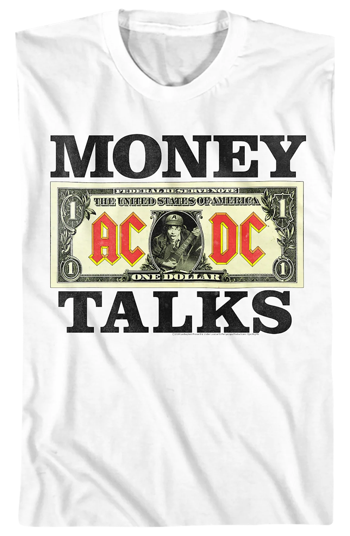 Moneytalks ACDC T-Shirt - Image 2