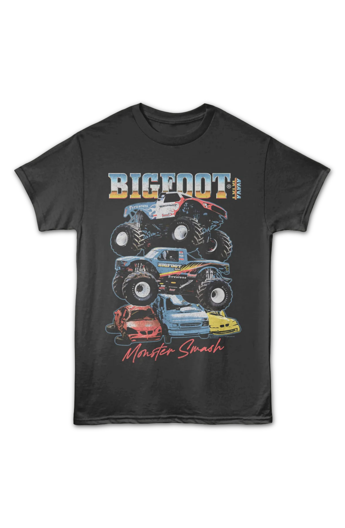 Monster Smash Bigfoot T-Shirt - Image 2