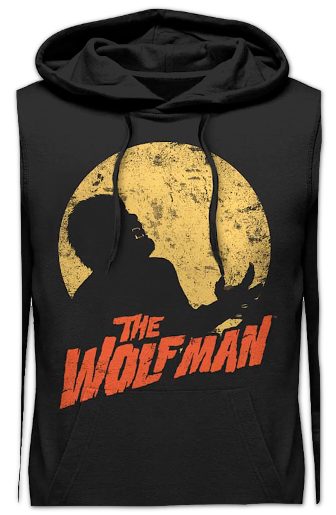 Moonlit Silhouette Wolf Man Hoodie - Image 2