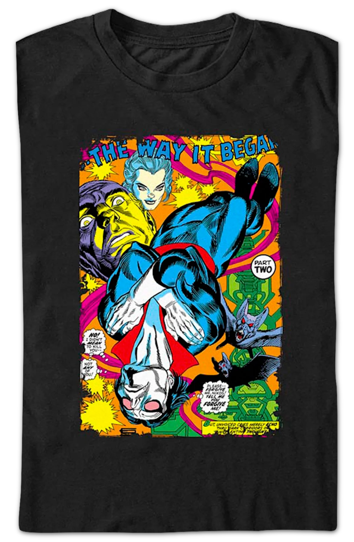 Morbius The Way It Began Marvel Comics T-Shirt - Image 2