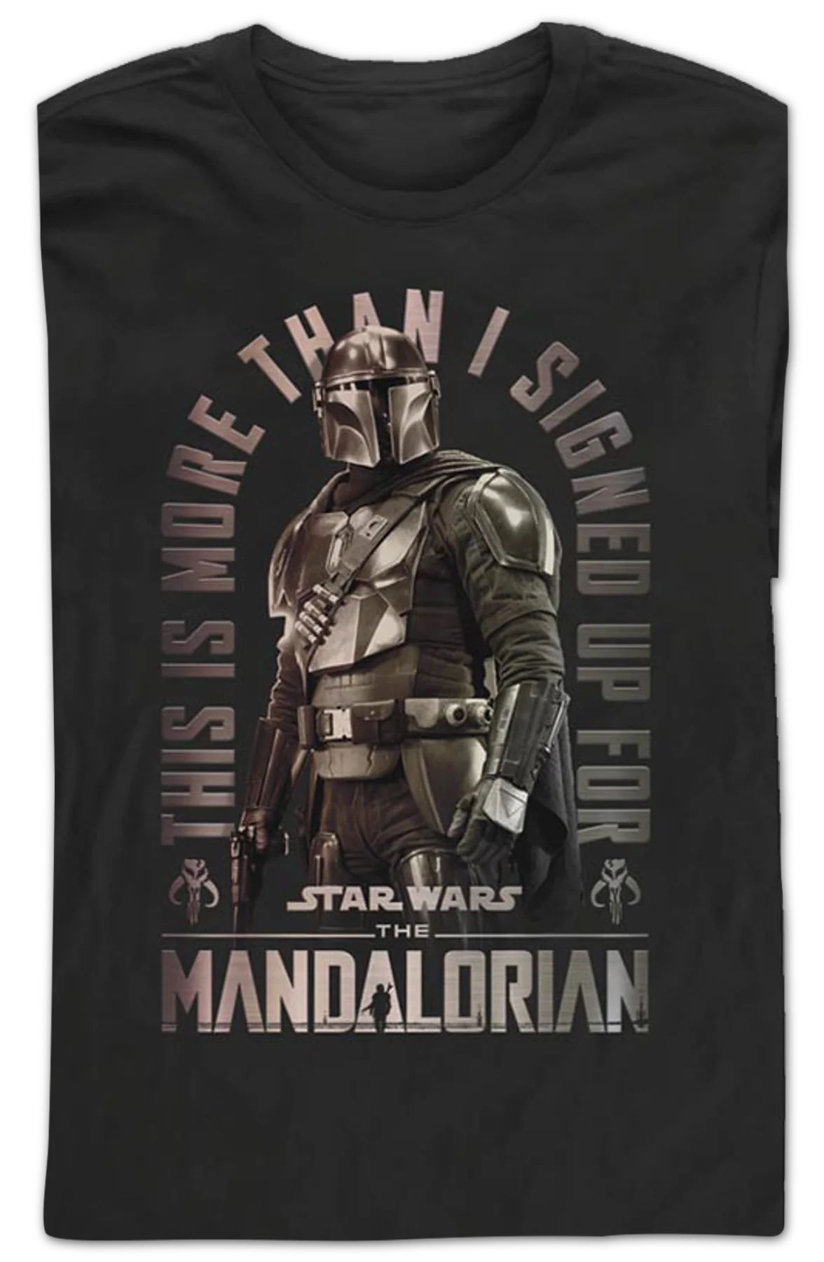More Than I Signed Up For The Mandalorian Star Wars Long Sleeve Shirt - Image 2