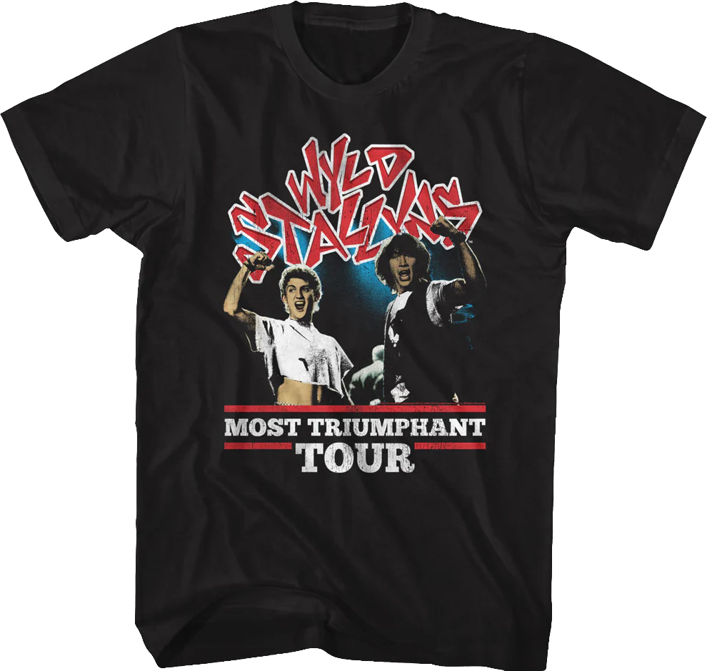 Most Triumphant Tour Bill and Ted's Excellent Adventure T-Shirt