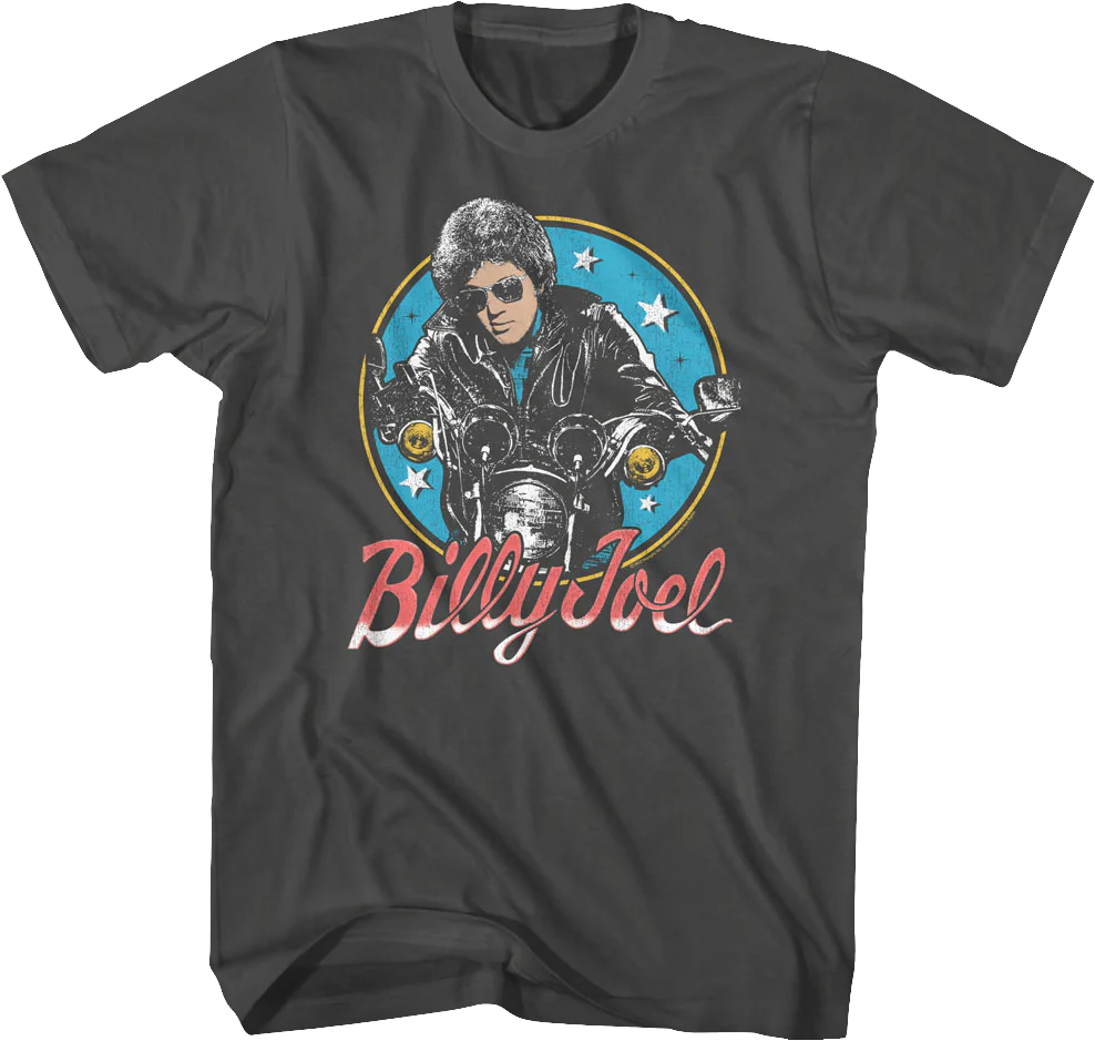 Motorcycle Photo Billy Joel T-Shirt