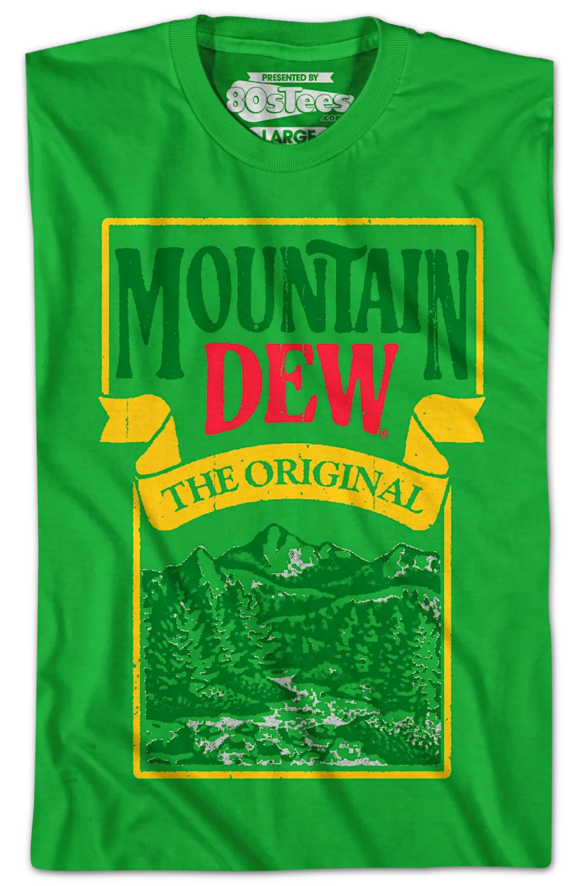 Mountain Label Mountain Dew T-Shirt - Image 2