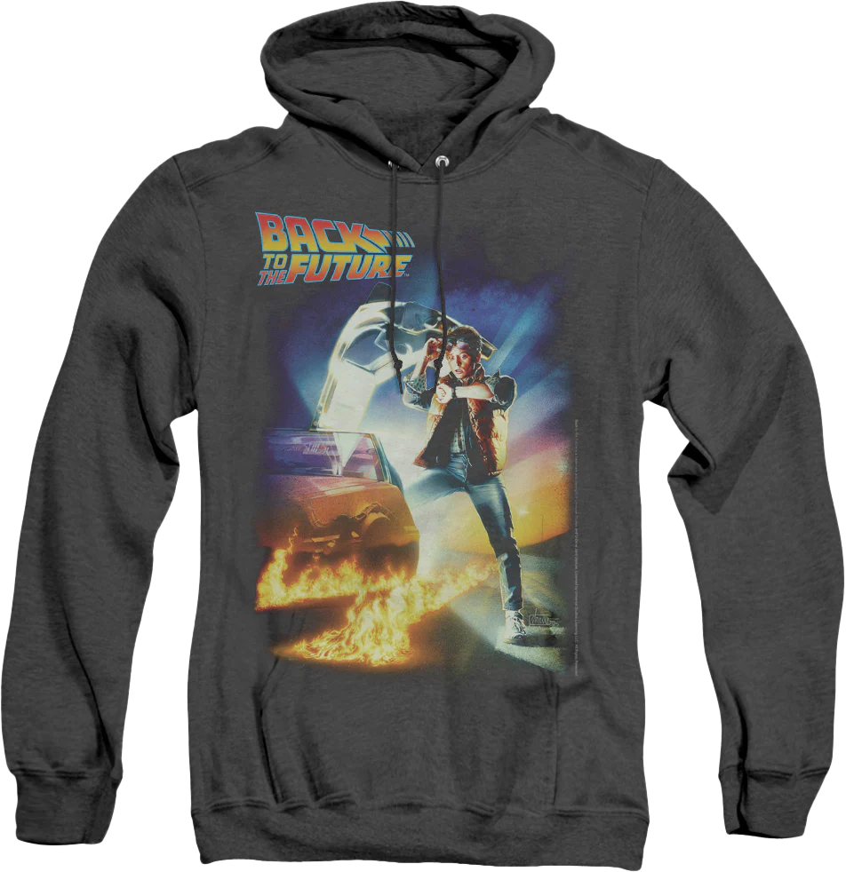 Movie Poster Back To The Future Heather Hoodie