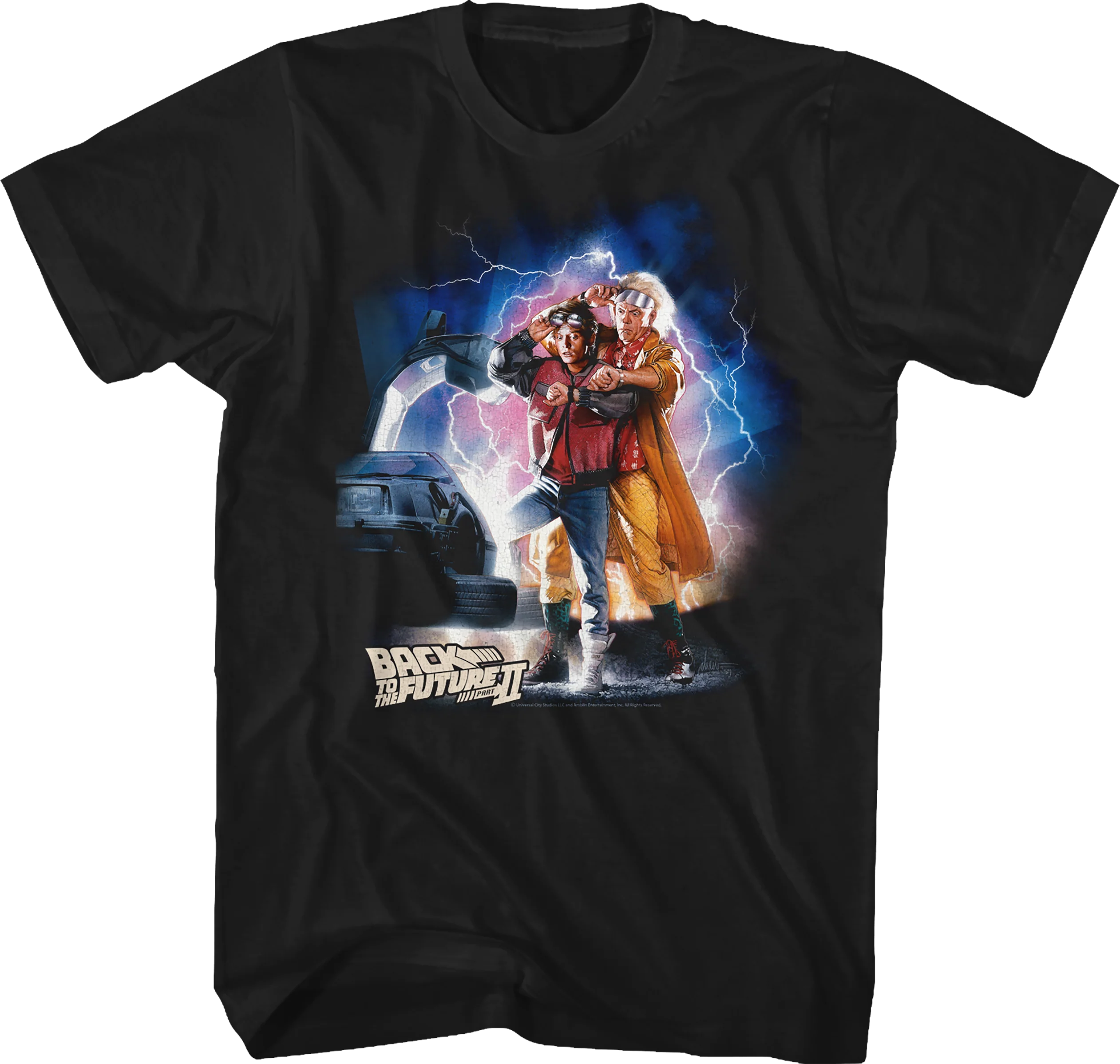 Movie Poster Back To The Future Part II T-Shirt