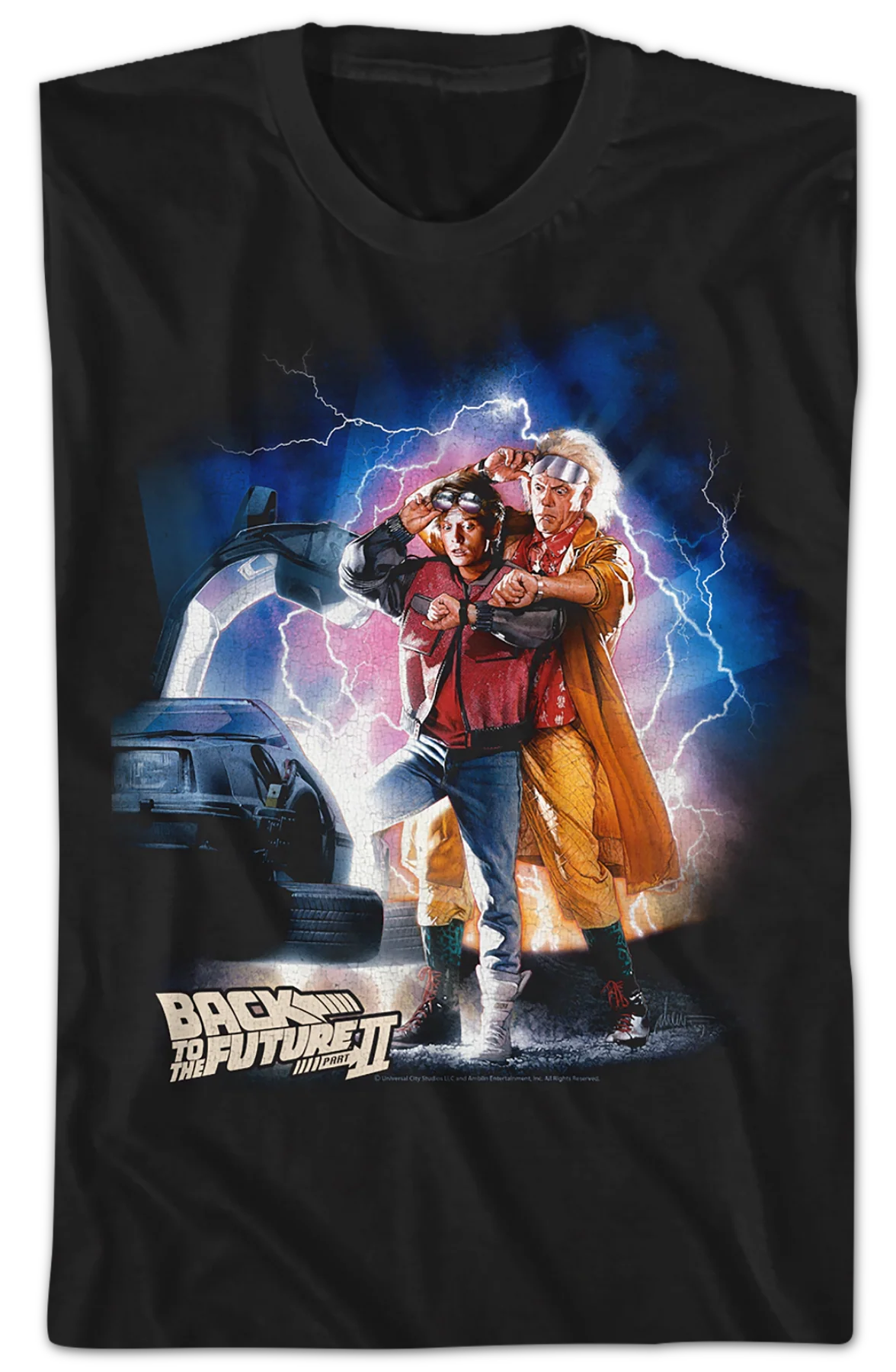 Movie Poster Back To The Future Part II T-Shirt - Image 2