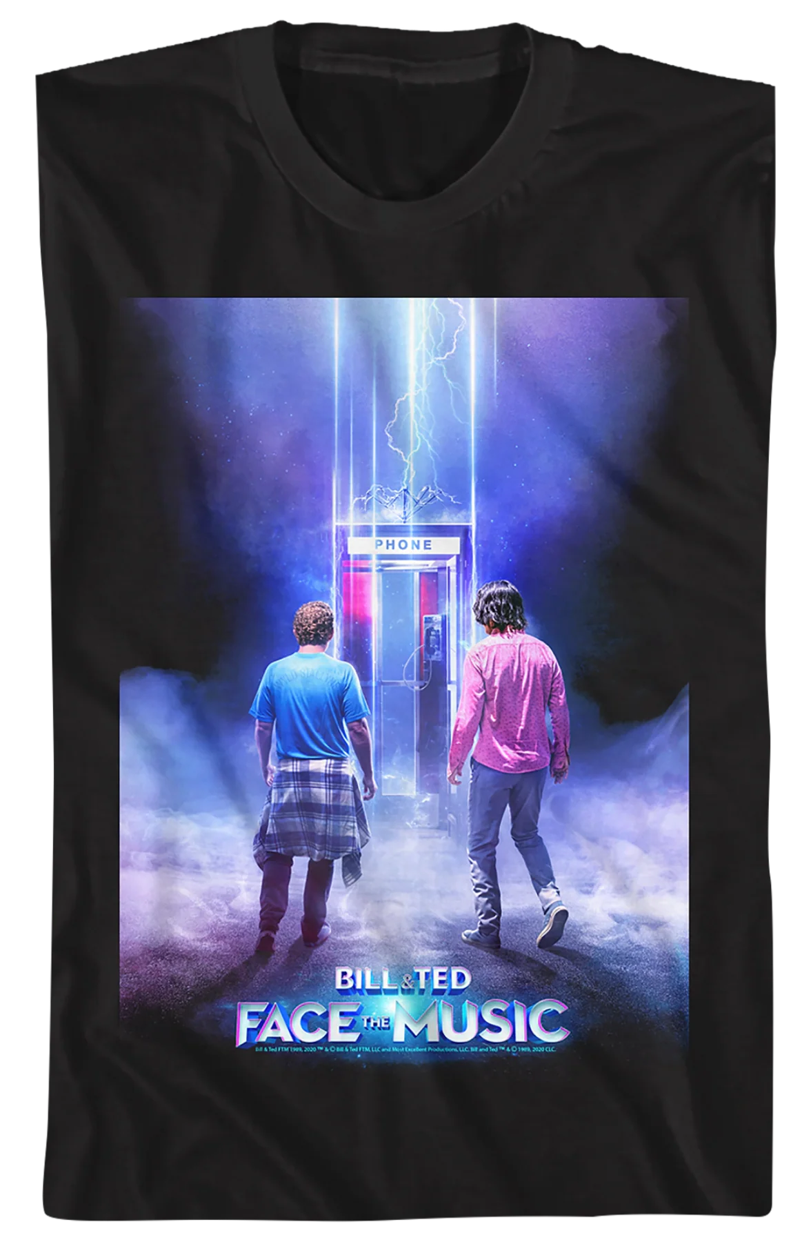 Movie Poster Bill and Ted Face the Music T-Shirt - Image 2