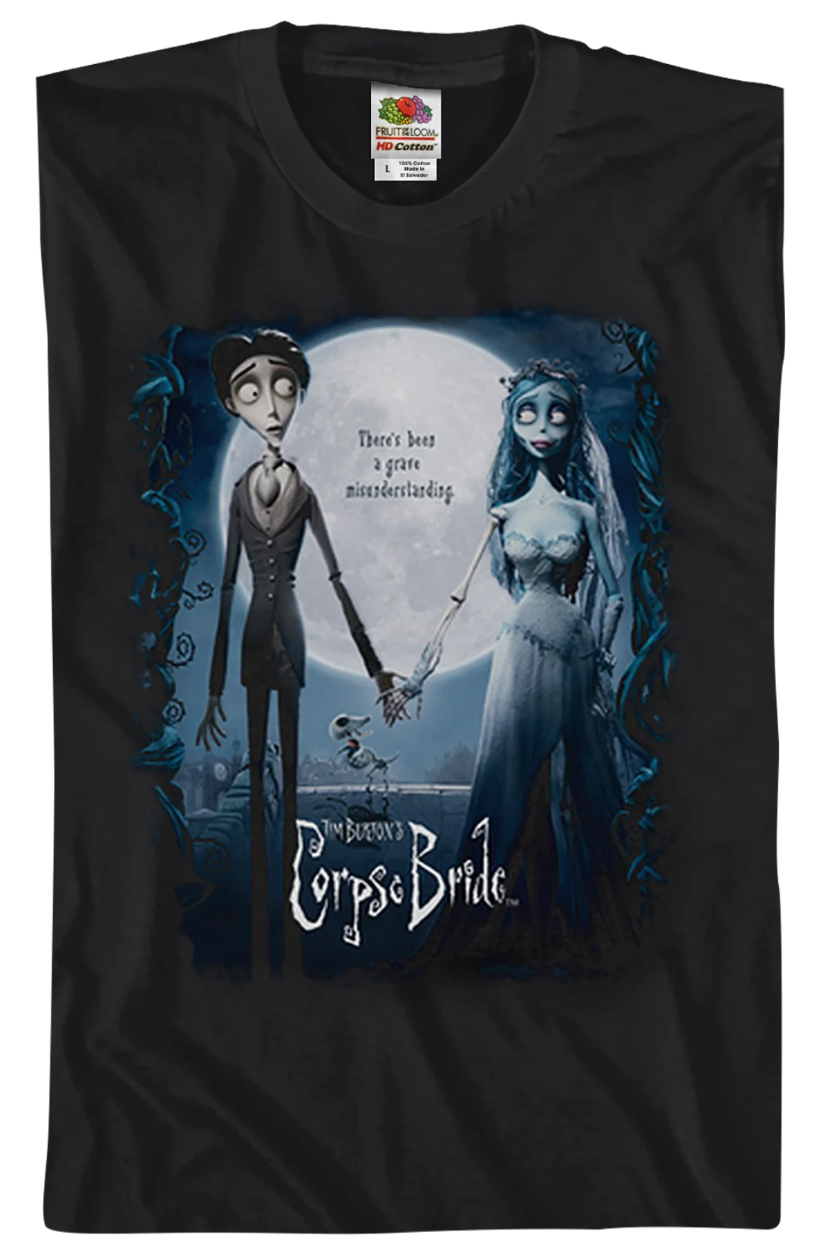 Movie Poster Corpse Bride T-Shirt - Image 2