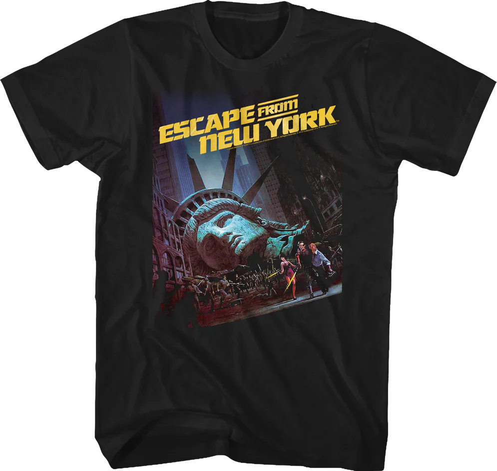 Movie Poster Escape From New York T-Shirt