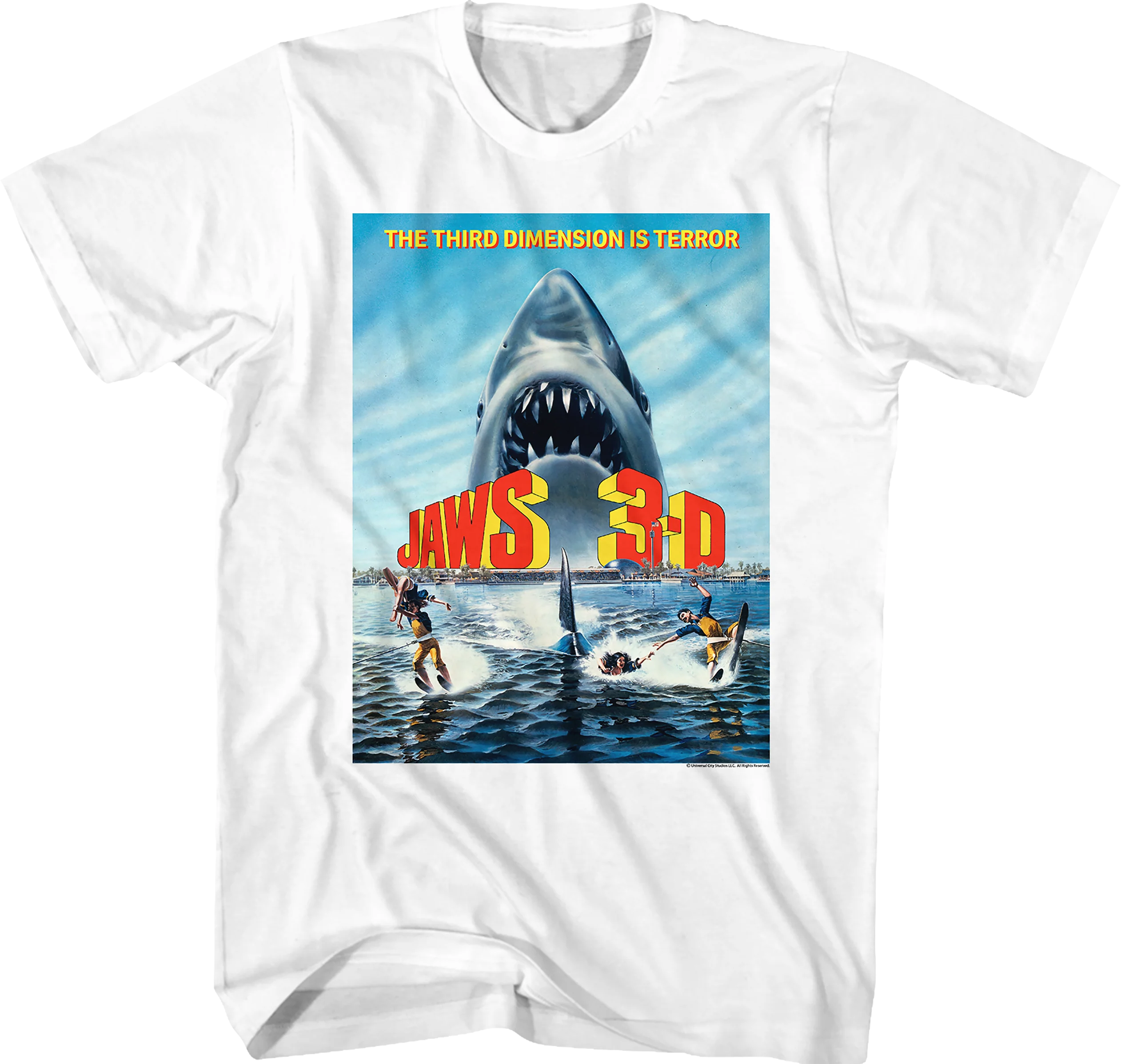 Movie Poster Jaws 3-D T-Shirt
