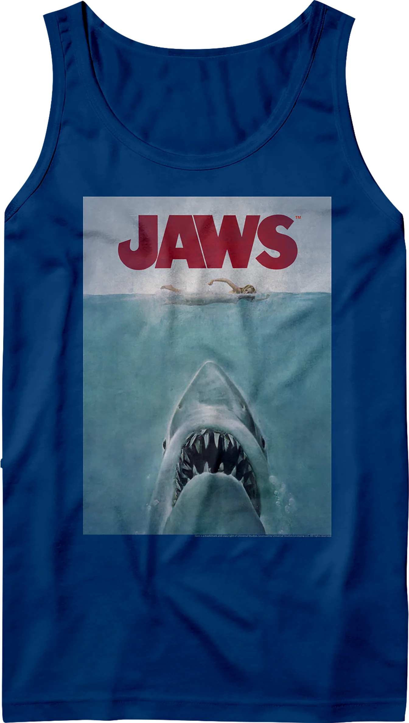 Movie Poster Jaws Tank Top