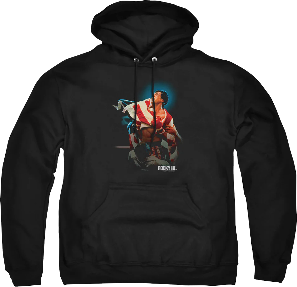 Movie Poster Rocky IV Hoodie